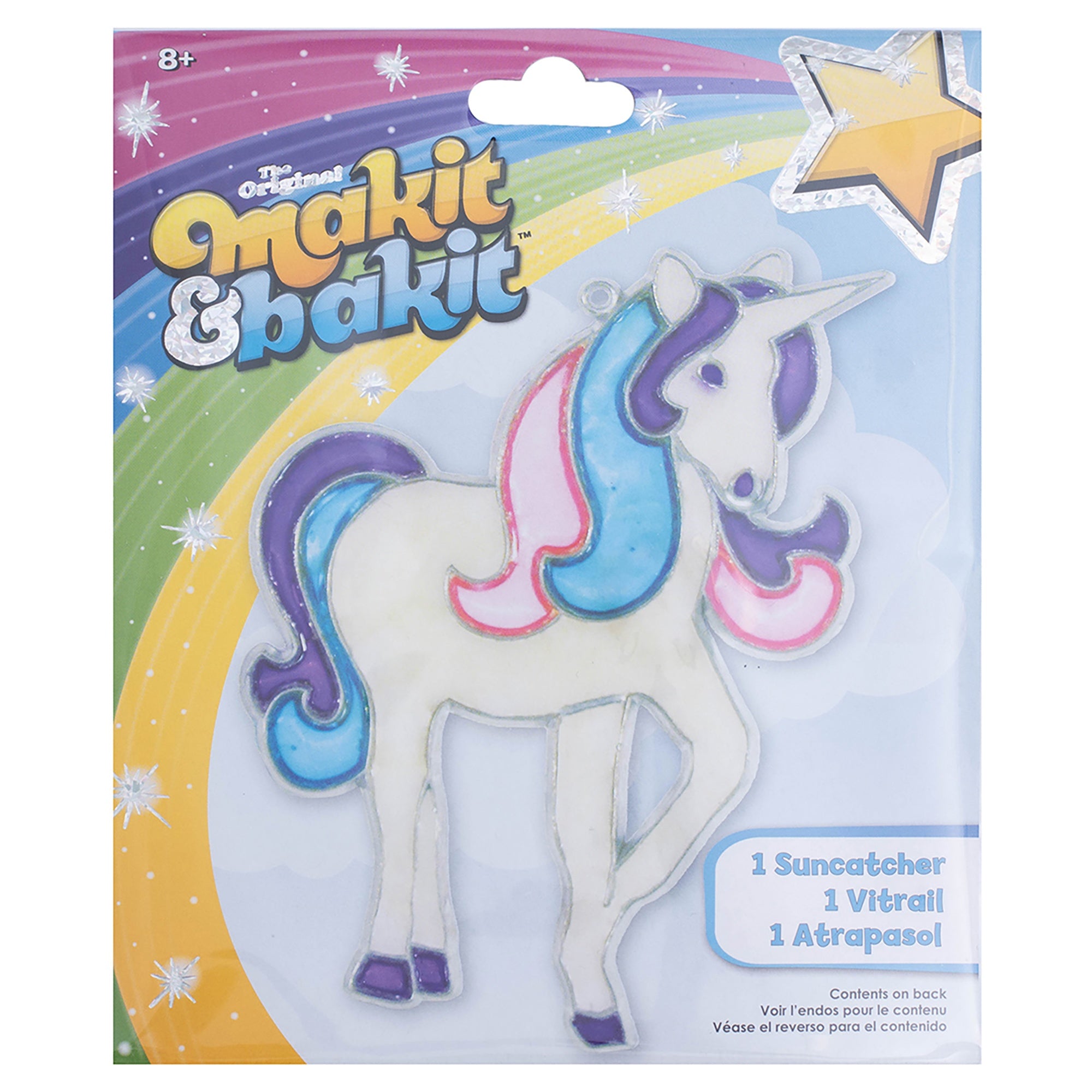 Makit & Bakit Glitter Unicorn Suncatcher Kit
