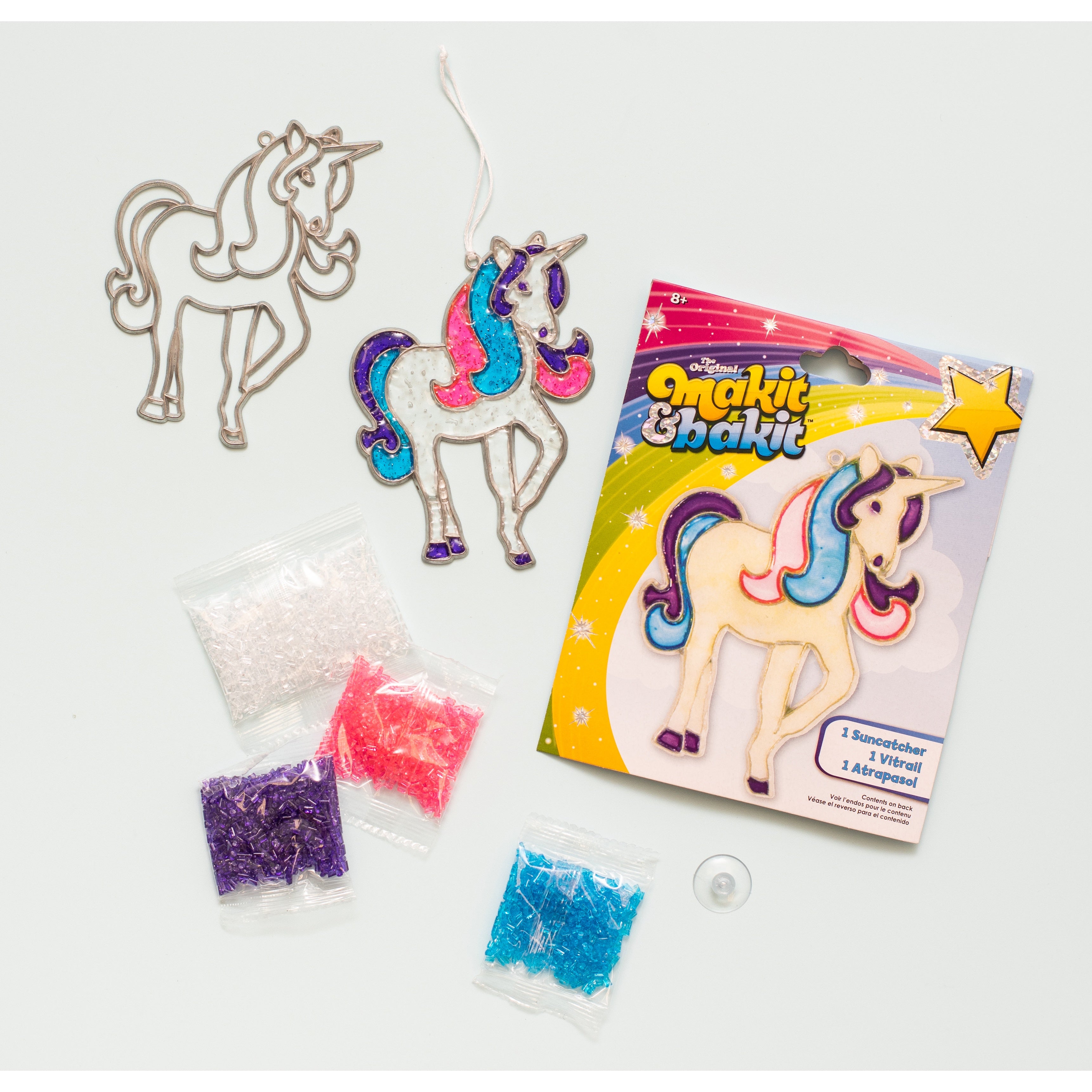Makit & Bakit Glitter Unicorn Suncatcher Kit