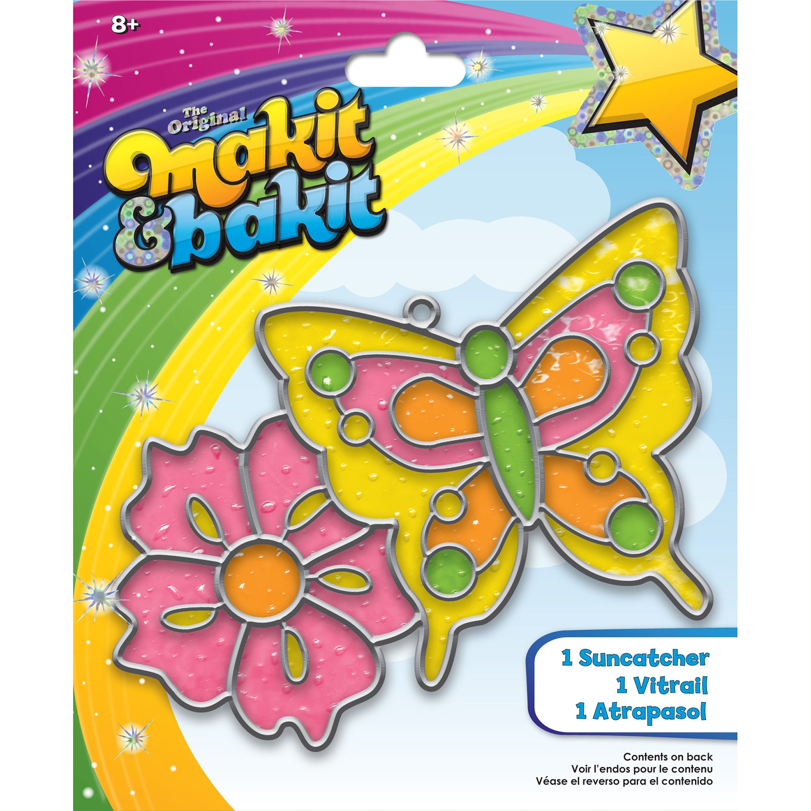 Makit & Bakit Butterfly & Flower Suncatcher Kit