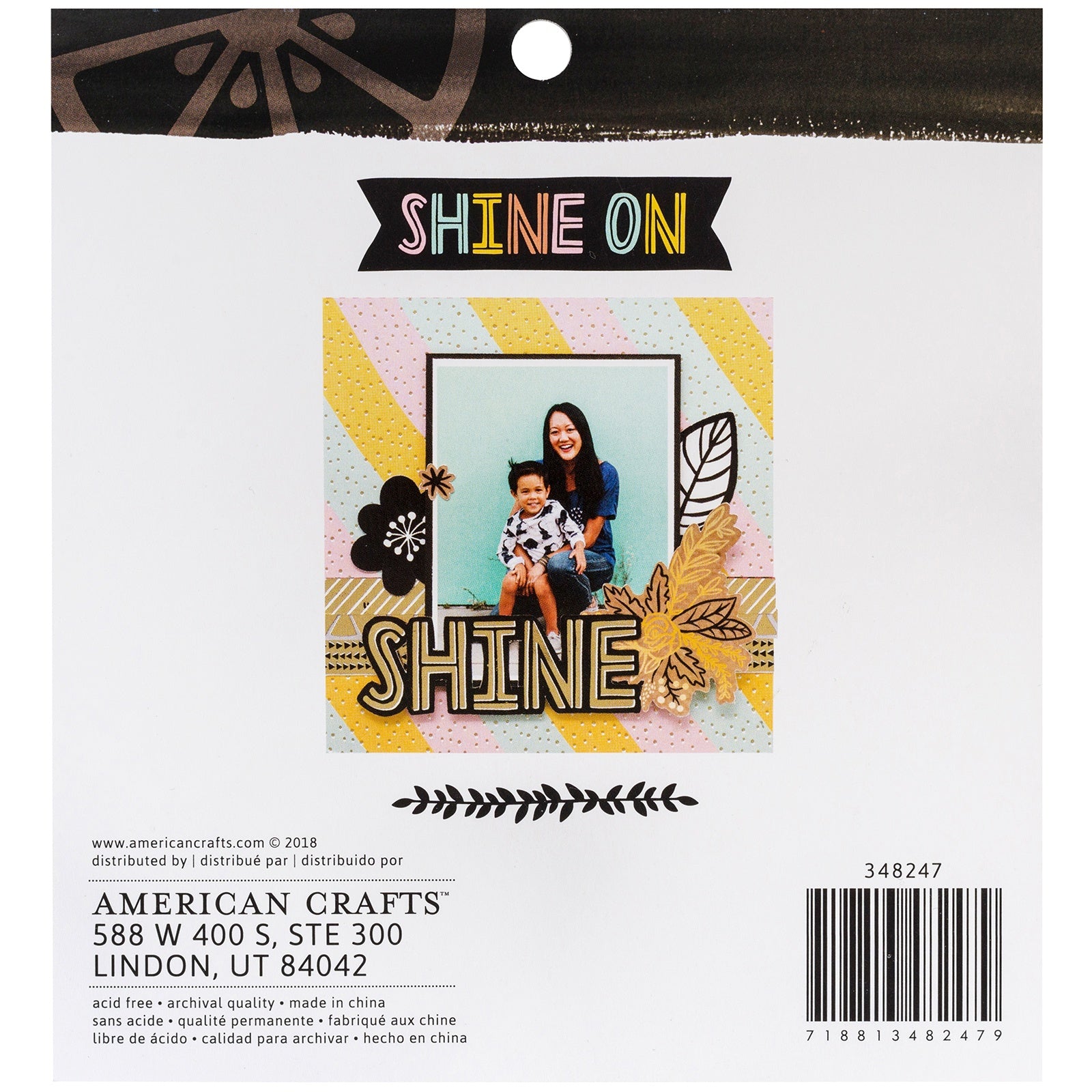 Amy Tangerine Shine On 6x6" Single-Sided Paper Pad