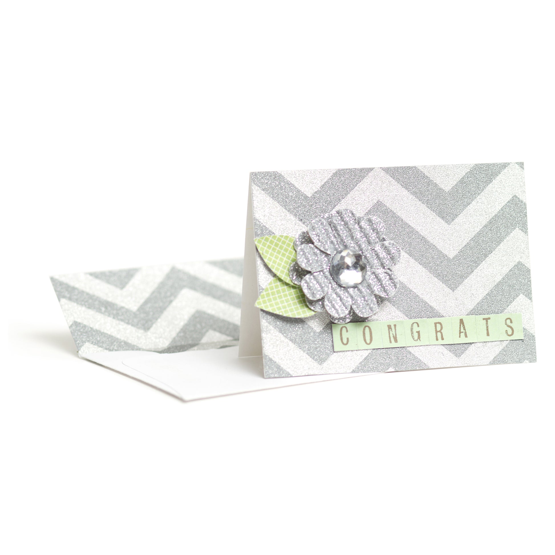 American Crafts Gift Cards with Envelopes - White, 8 pack