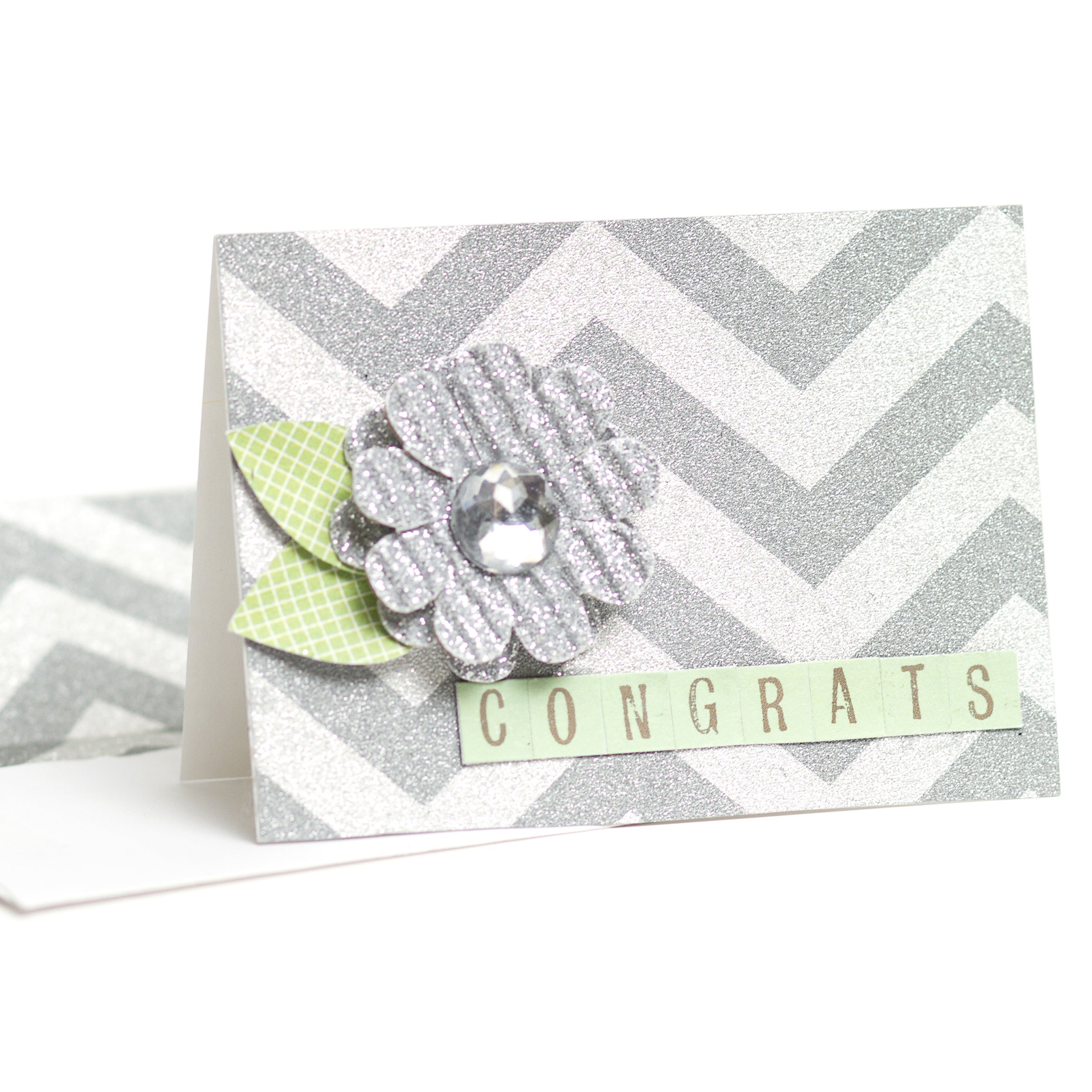 American Crafts Gift Cards with Envelopes - White, 8 pack