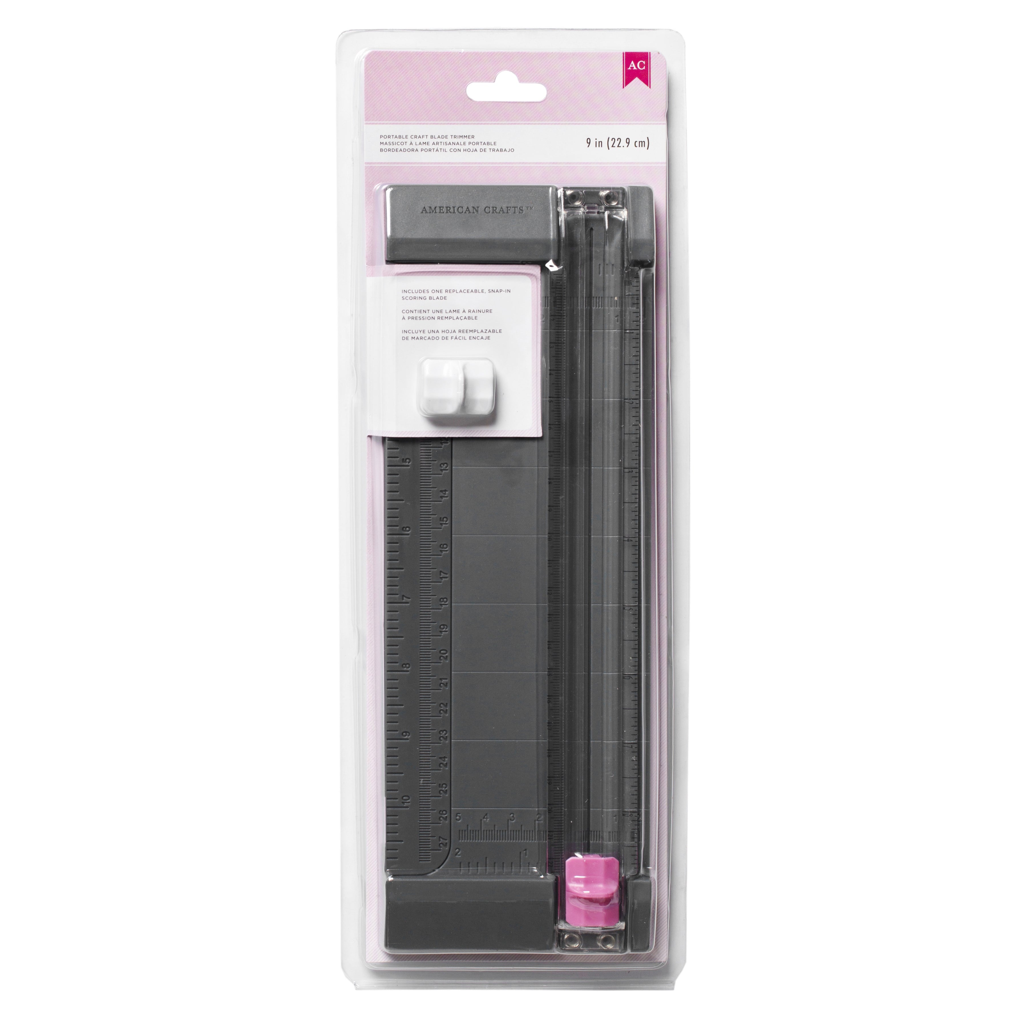 9" Pink Craft Blade Trimmer from American Crafts