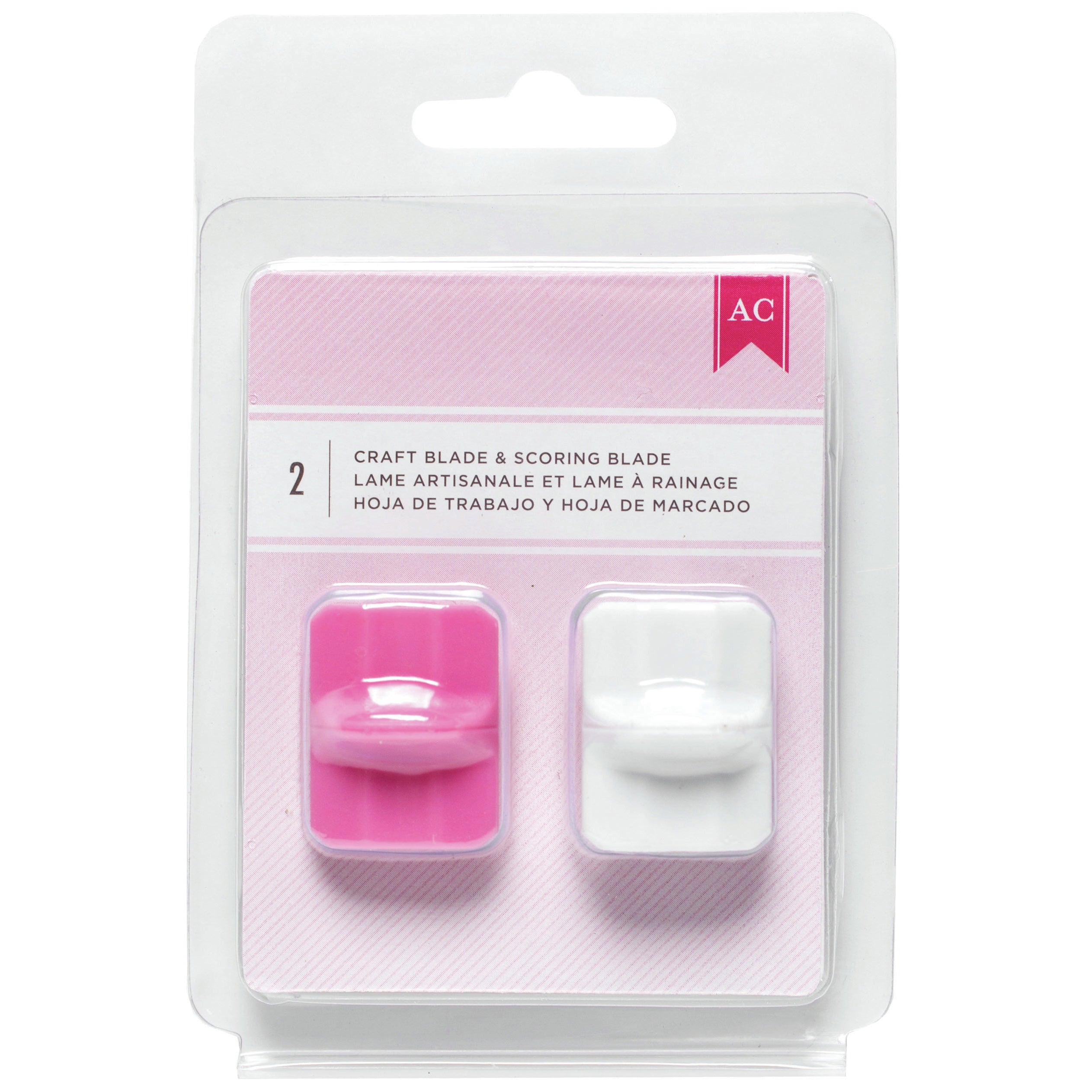 Pink Craft Blade Trimmer Blades 2/Pkg-Craft & Score For 368095 & 36809 ...