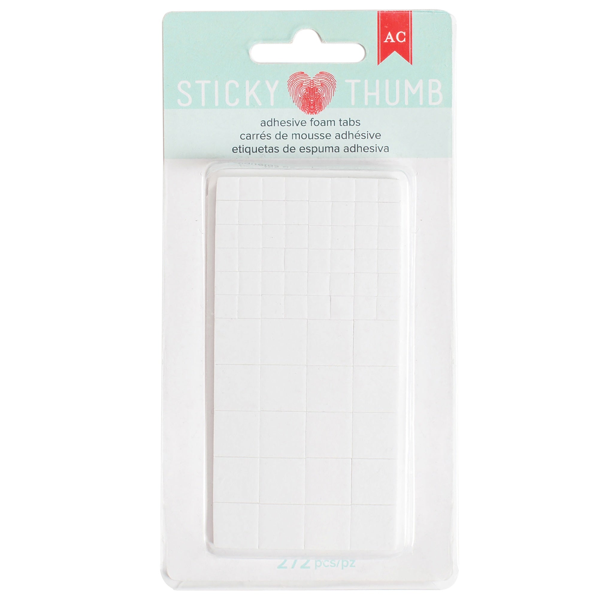 Sticky Thumb Dimensional Adhesive Foam Tabs