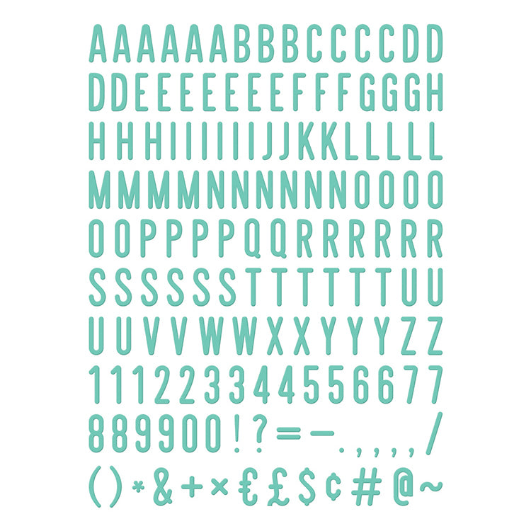 DCWV Letterboard 2" Letter Set