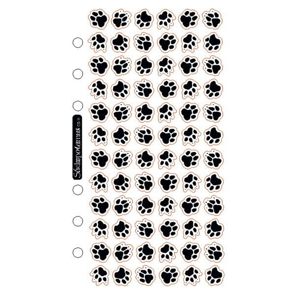 Sticko Stickers - Animal Tracks, 72pcs