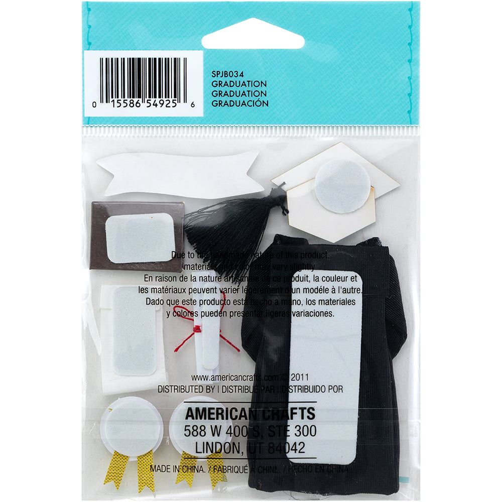 Jolee's Boutique Stickers - Graduation, 8pcs