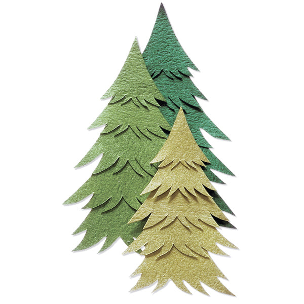 Jolee's Boutique Green Pine Tree Dimensional Stickers, 3pcs