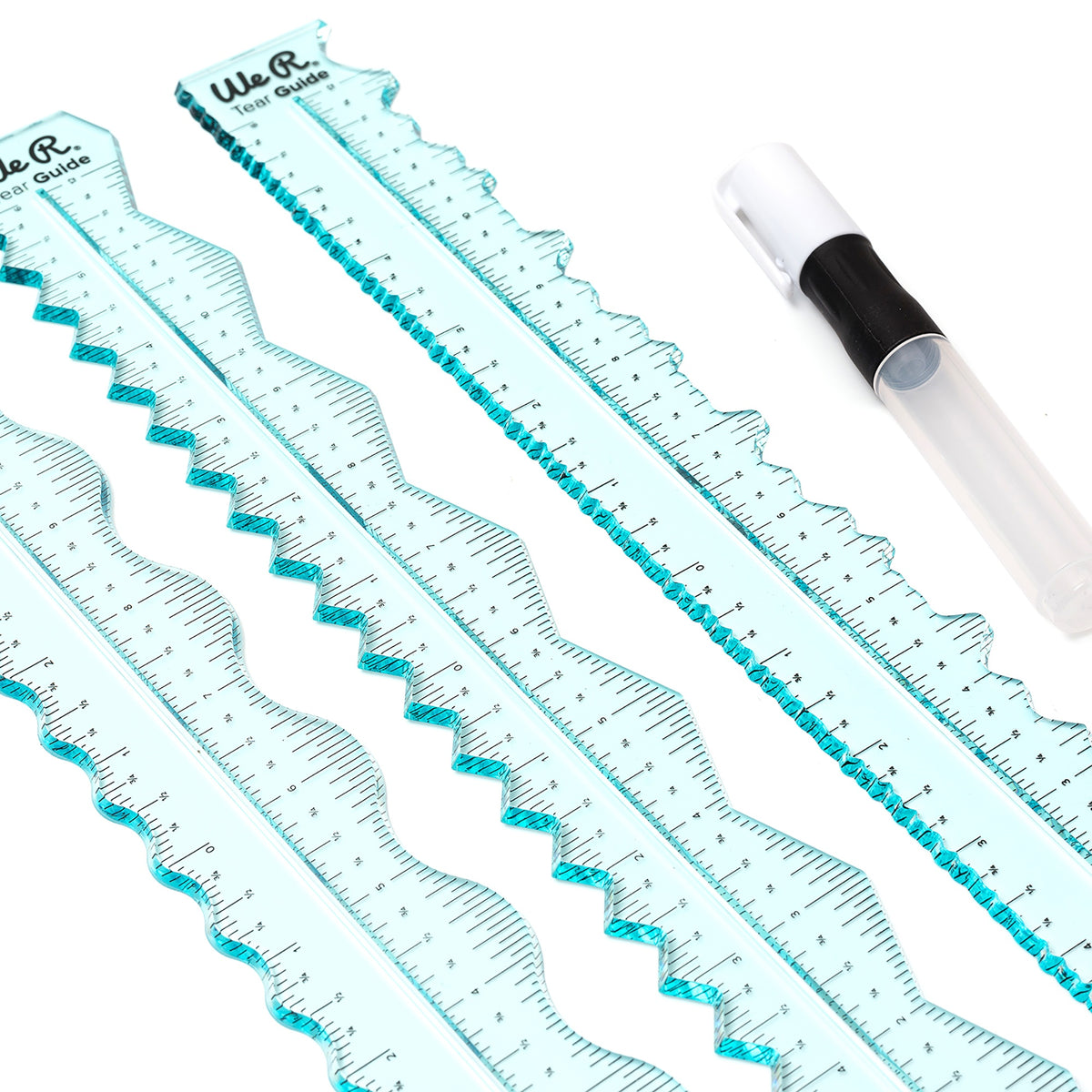 We R. Journal Ruler We R Makers Tear Guide Rulers – American Crafts