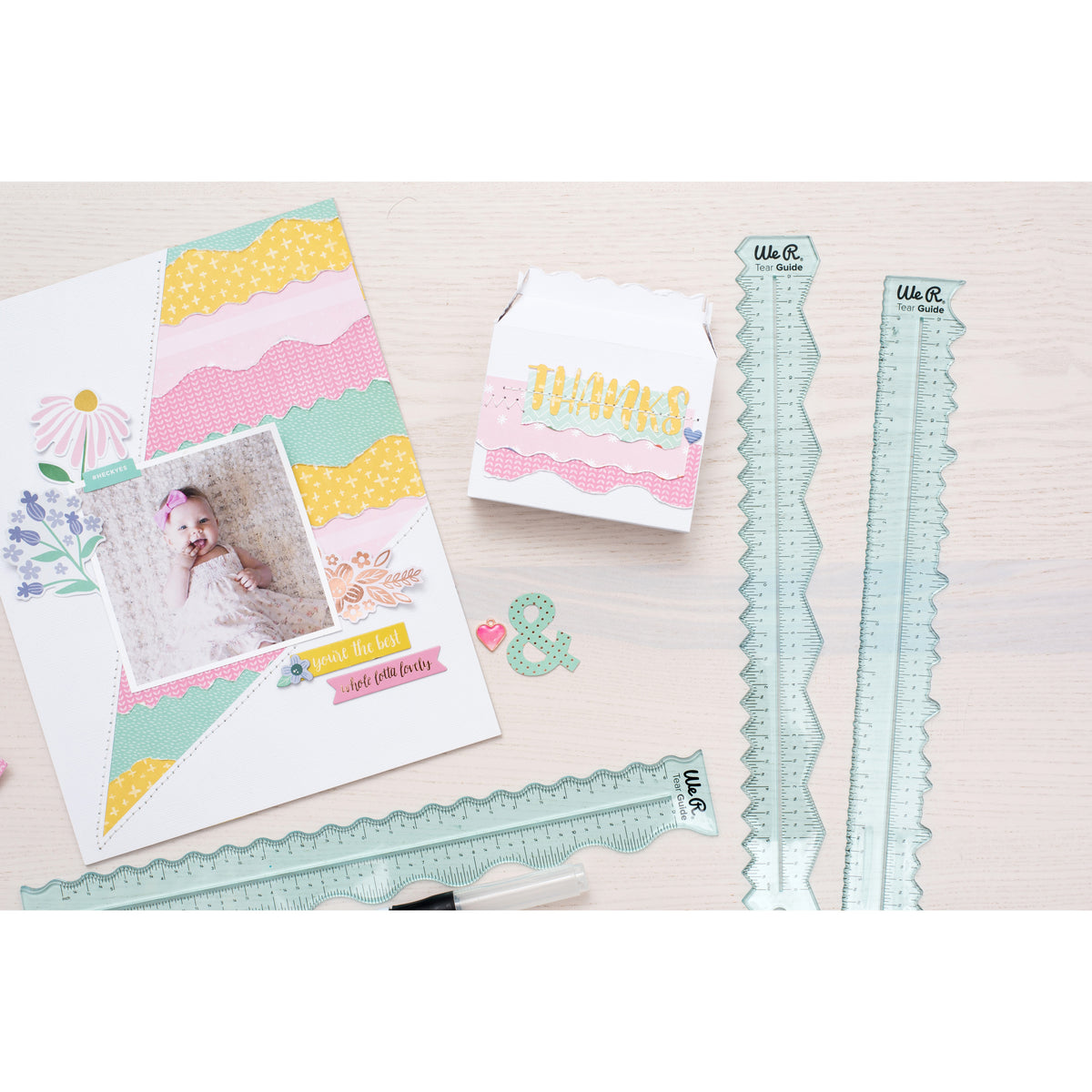 We R Makers Tear Guide Rulers – American Crafts