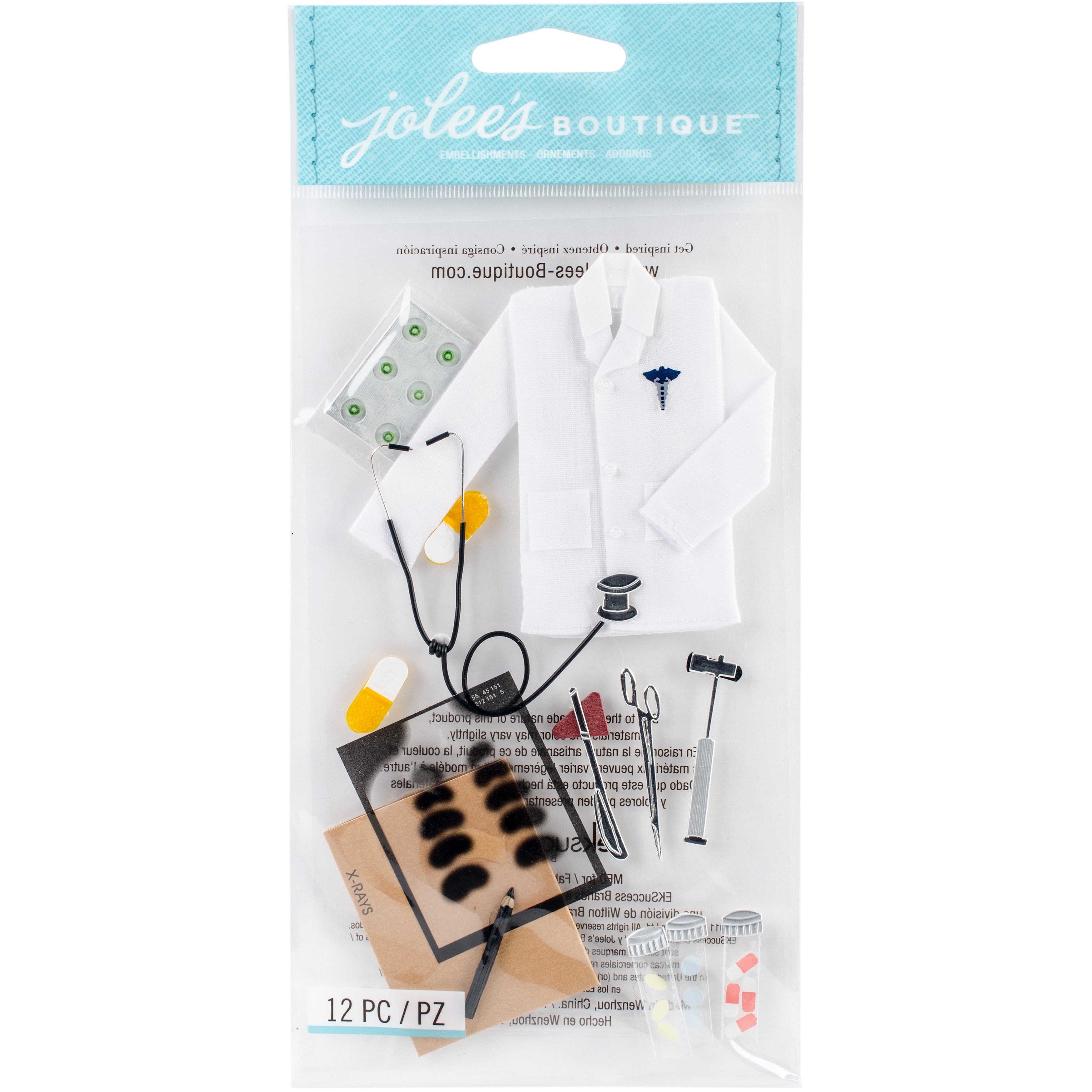 Doctor Jolee's Boutique Le Grande Dimensional Sticker Set