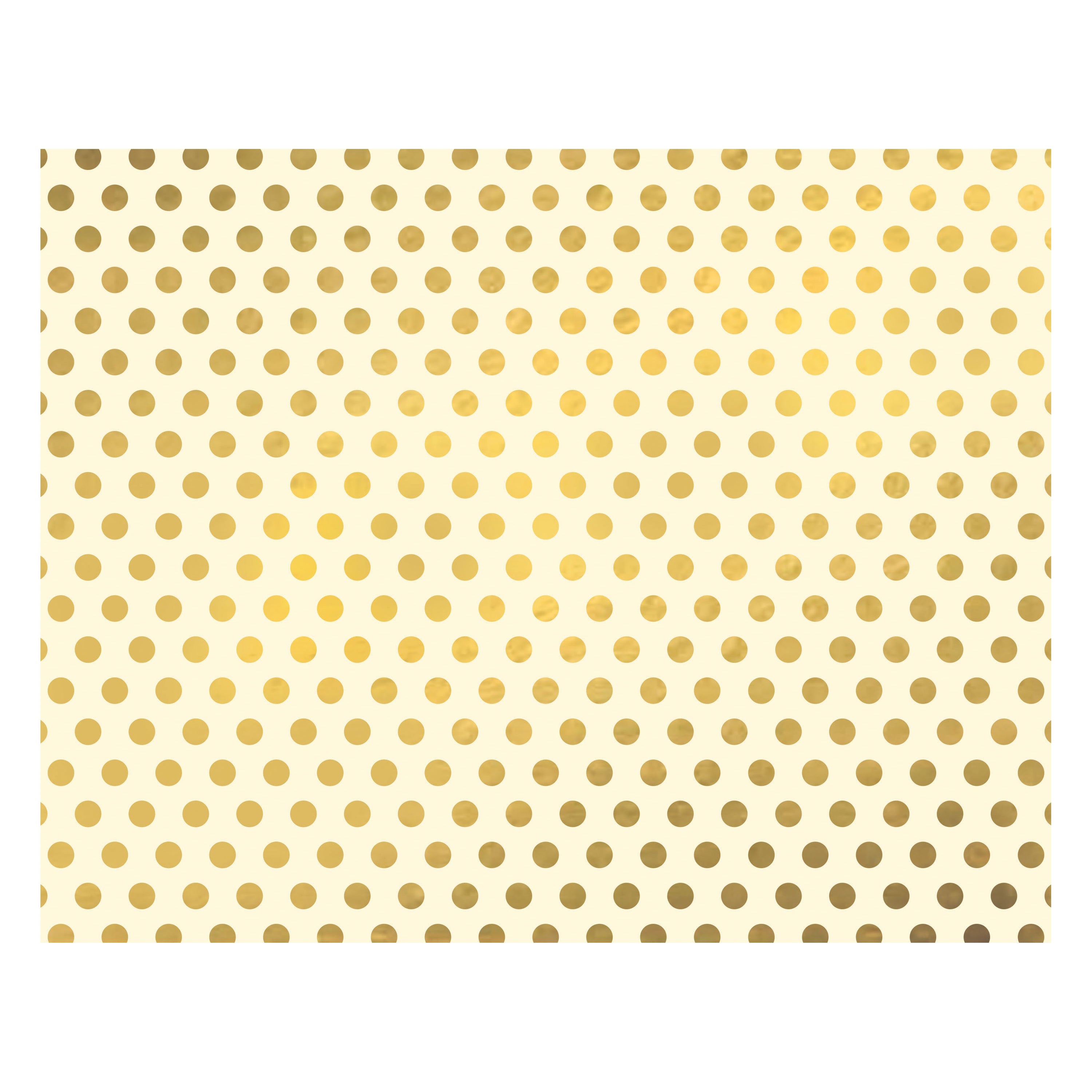 We R Designer Light Gold with Foil Dots 22x28" Posterboard Pack