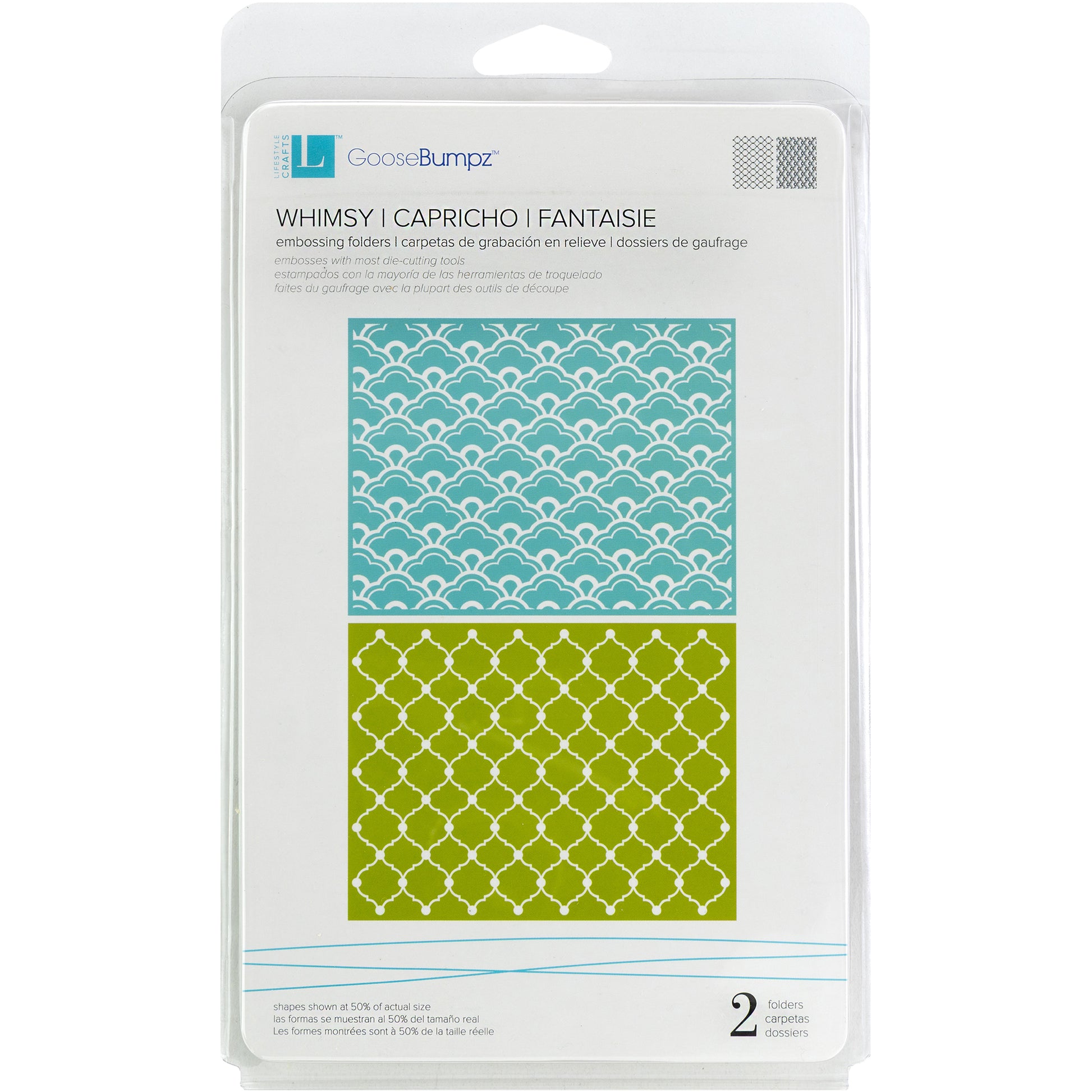 Goosebumpz A2 Embossing Folders Set