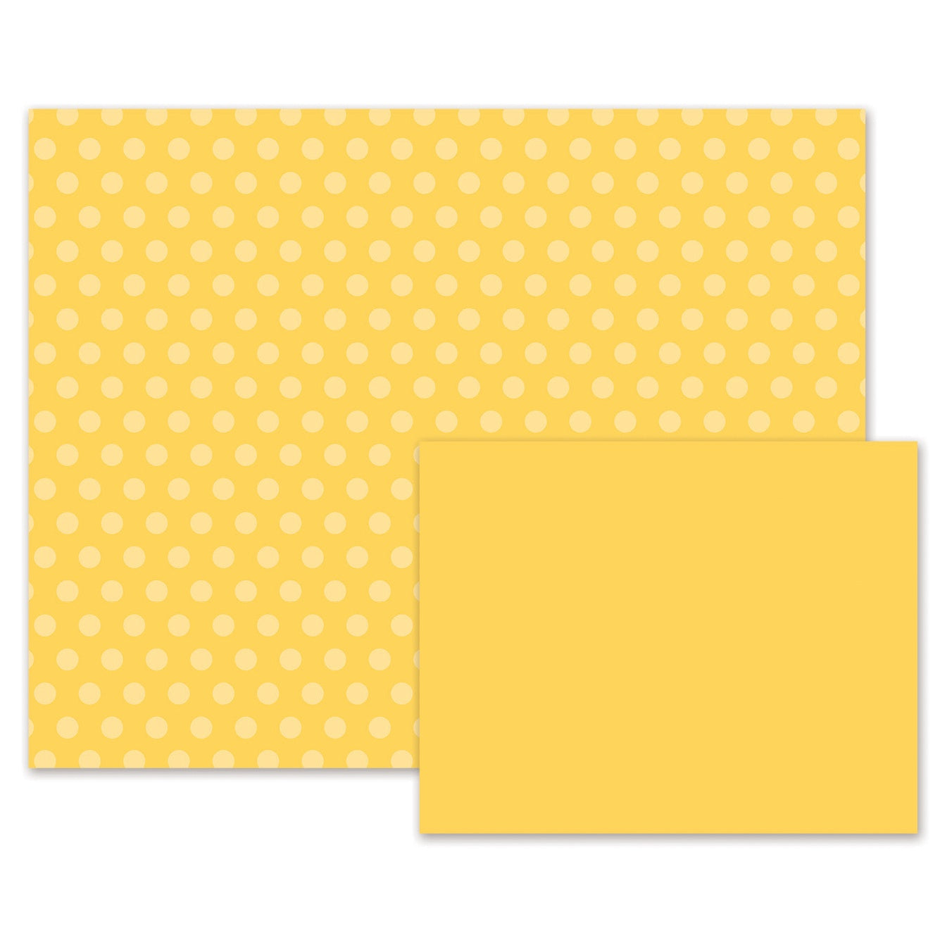 We R Designer Yellow Dots 22x28" Posterboard Pack