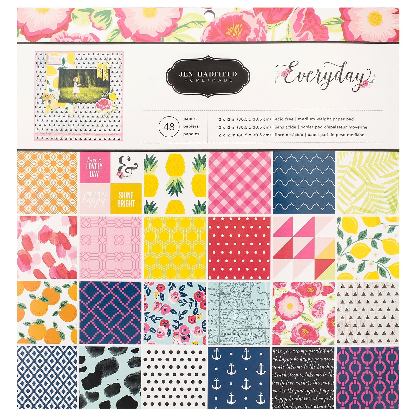Jen Hadfield Everyday 12x12" Paper Pad