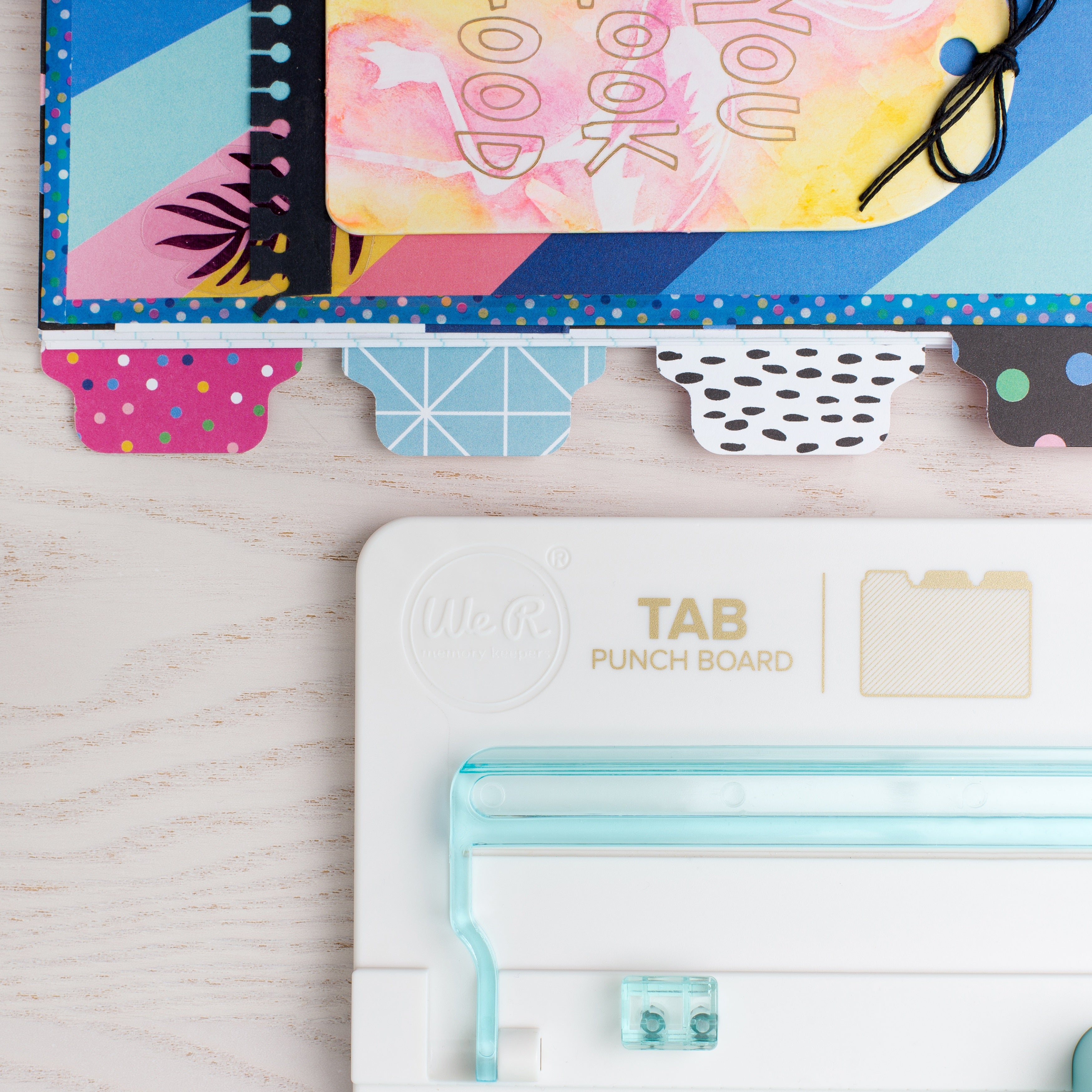 We R Makers Tab Punch Board