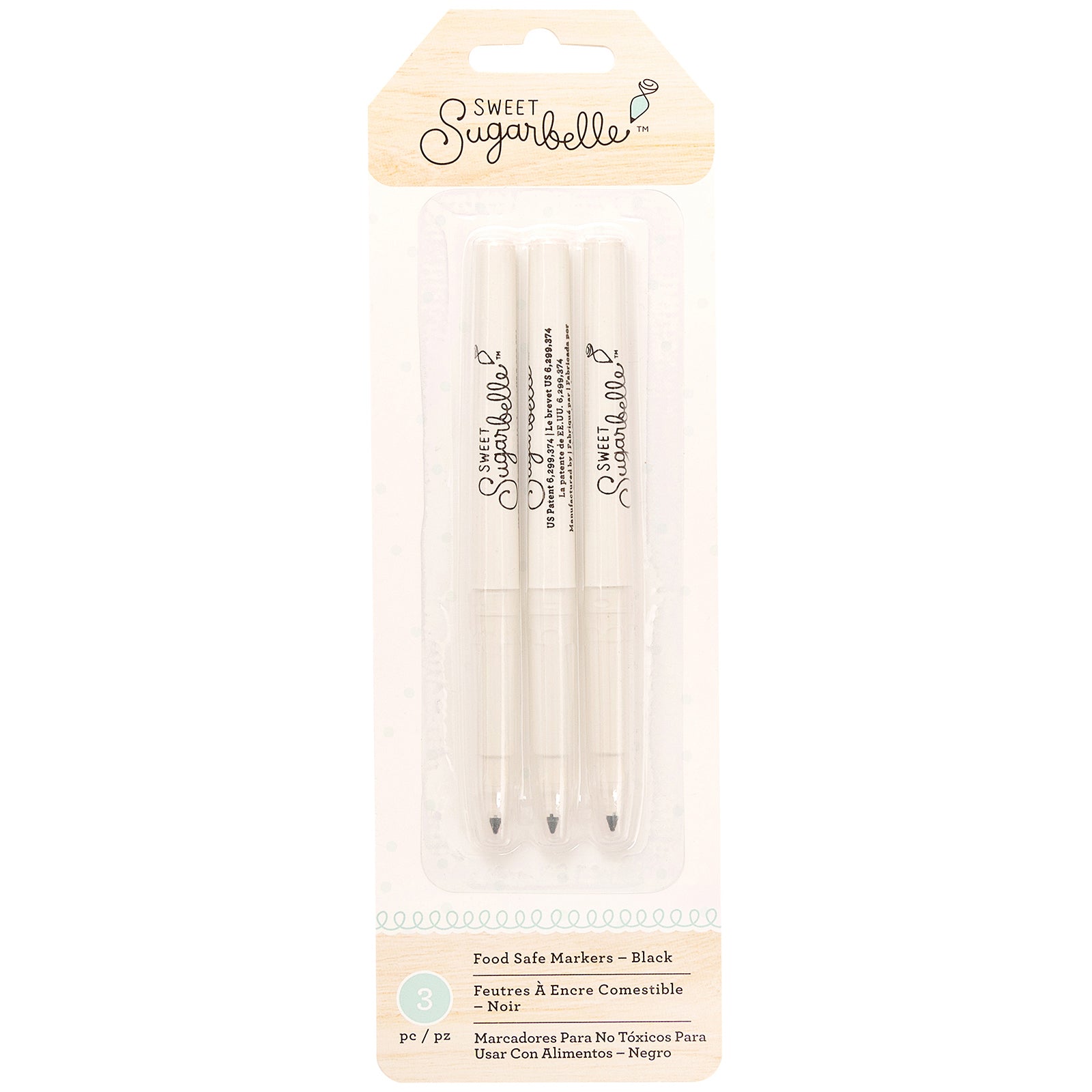 Sweet Sugarbelle Template Markers 3 Pack-Black