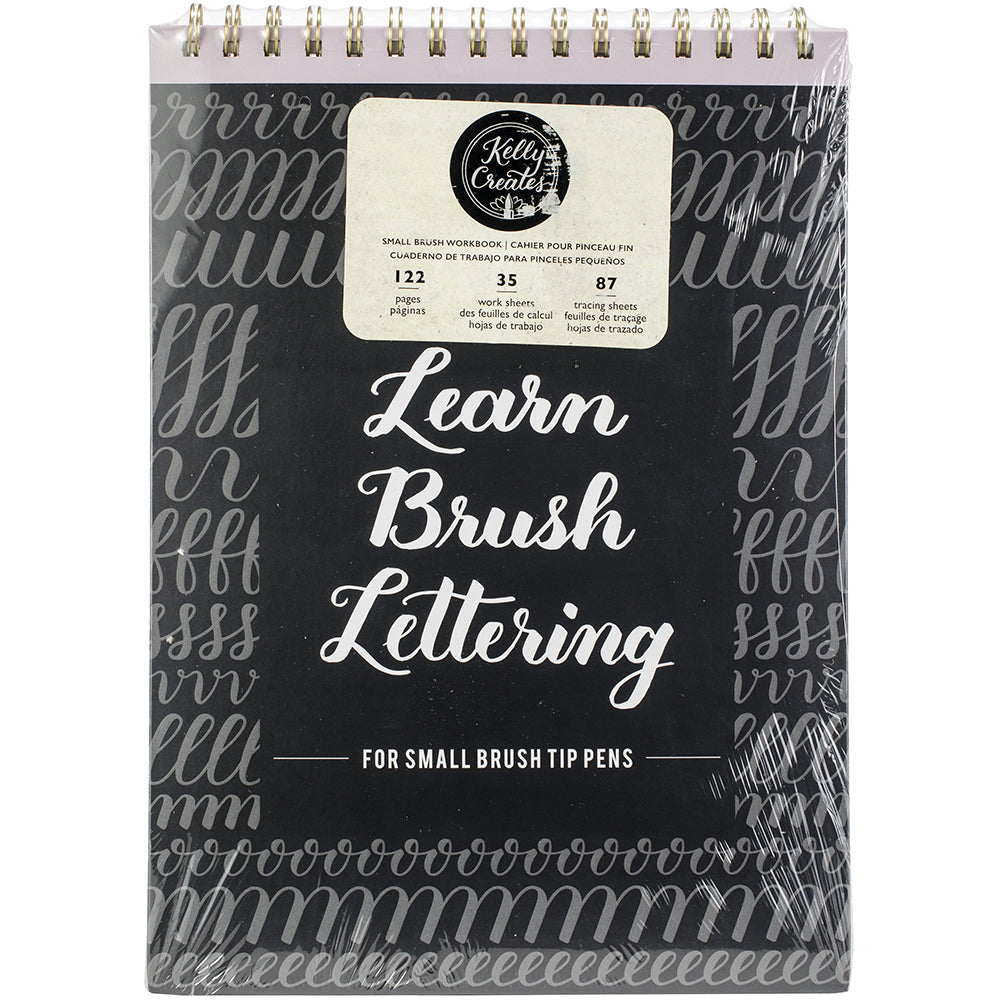 Kelly Creates Small Brush Workbook 8.5" X 12.3" - 122/Pkg