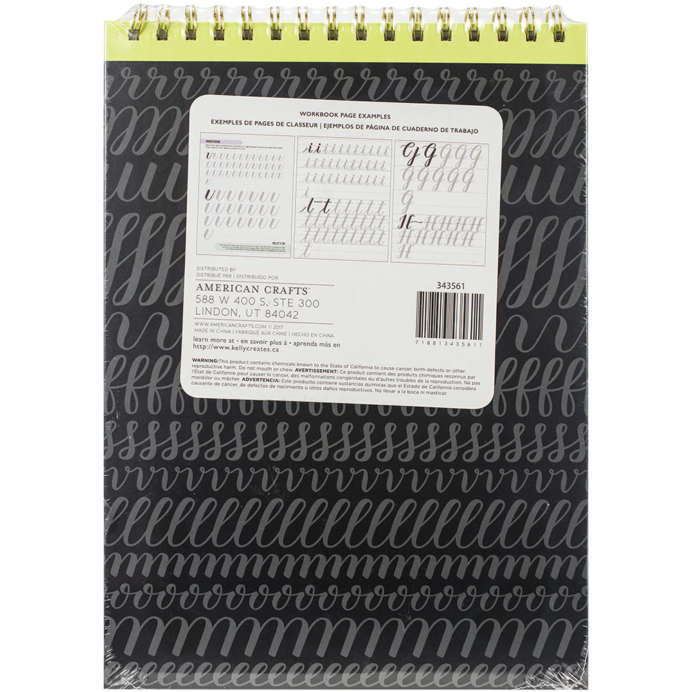 Kelly Creates Large Brush Workbook 8.5"X12.3" 138/Pkg