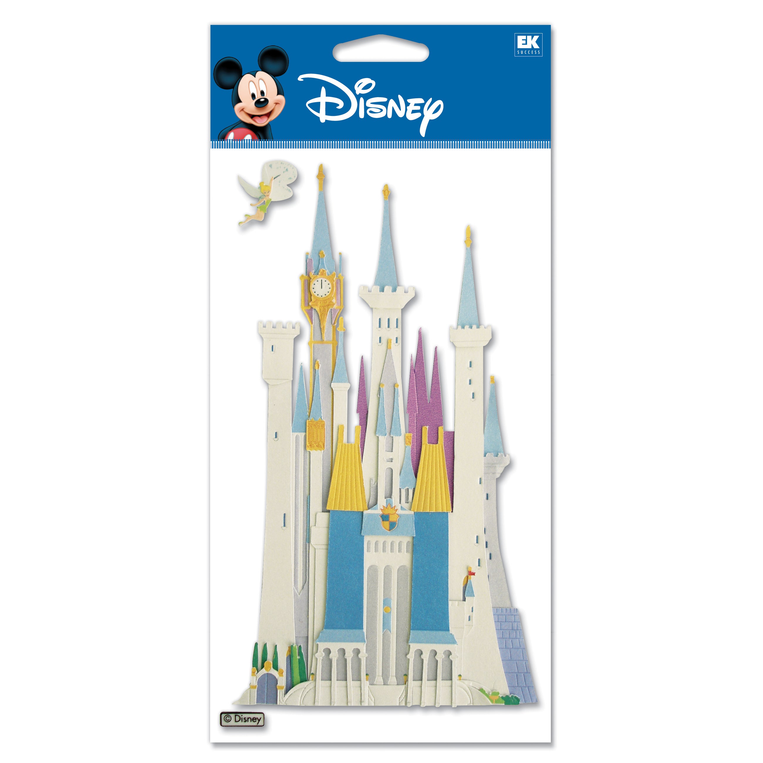 EK Success Disney Castle Dimensional Stickers
