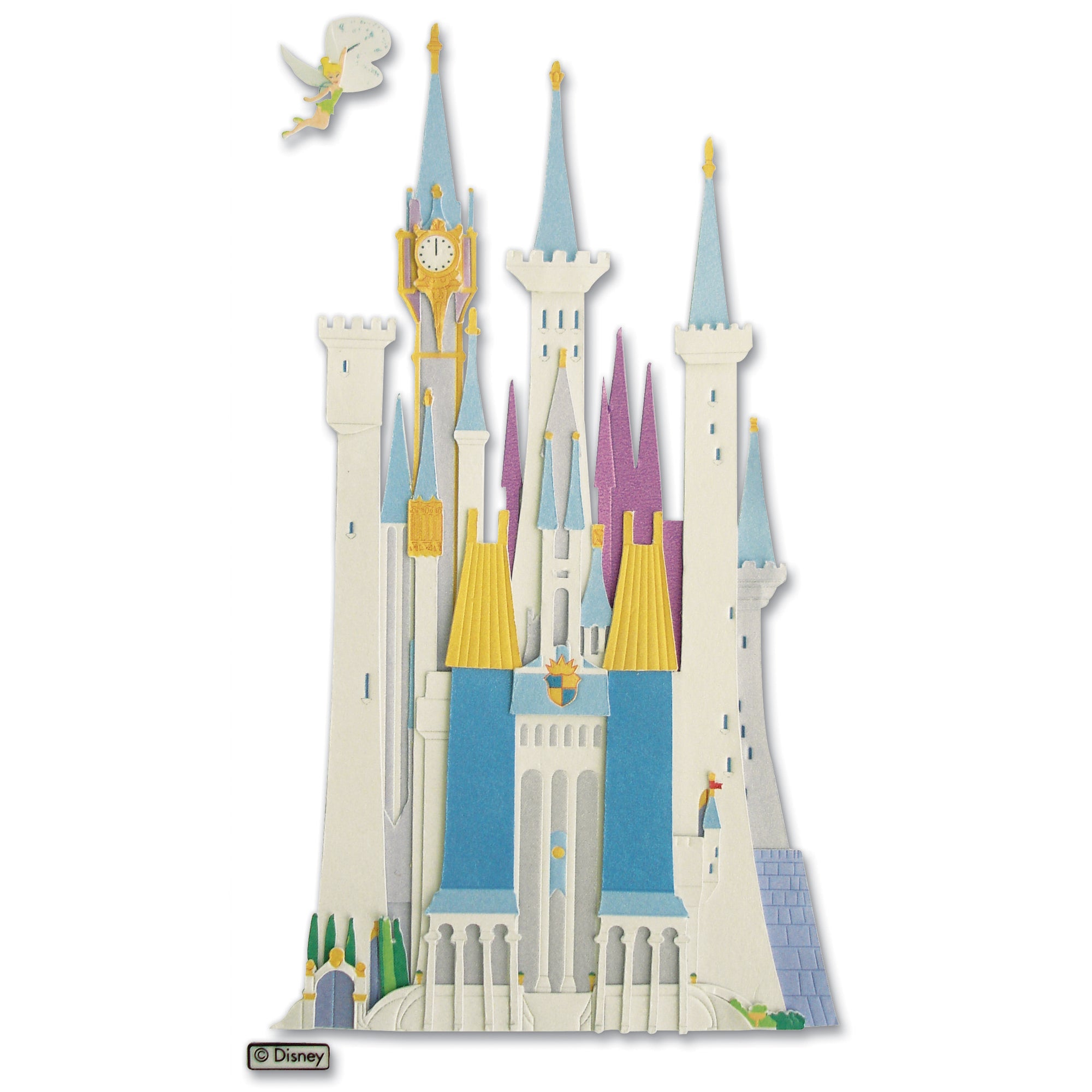EK Success Disney Castle Dimensional Stickers
