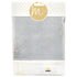 Heidi Swapp Minc Glitter Foil Sheets - 4 Pack - Silver in packaging