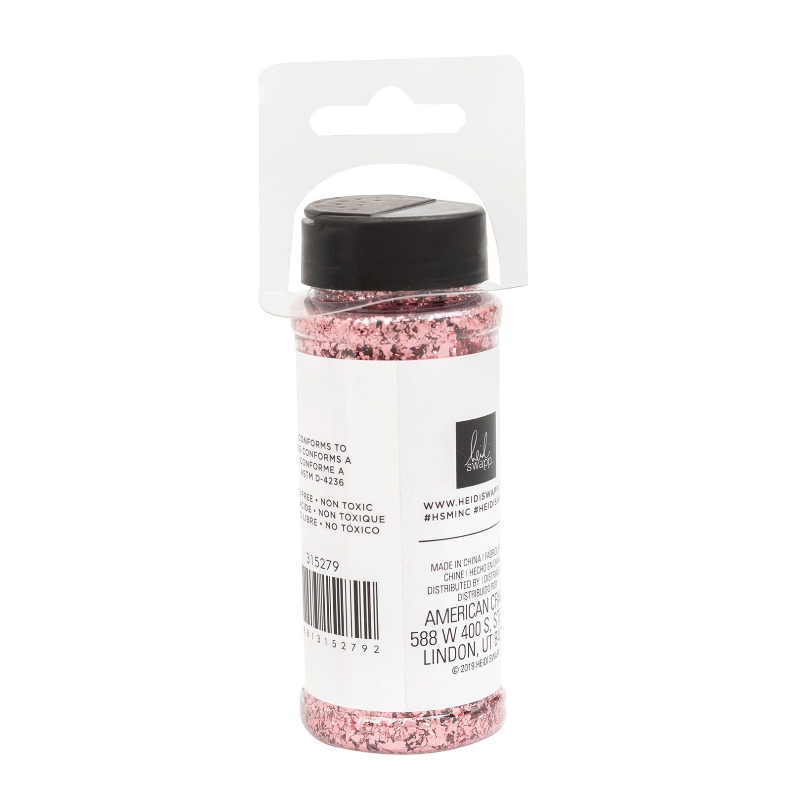 Heidi Swapp Foil Flakes - Light Pink