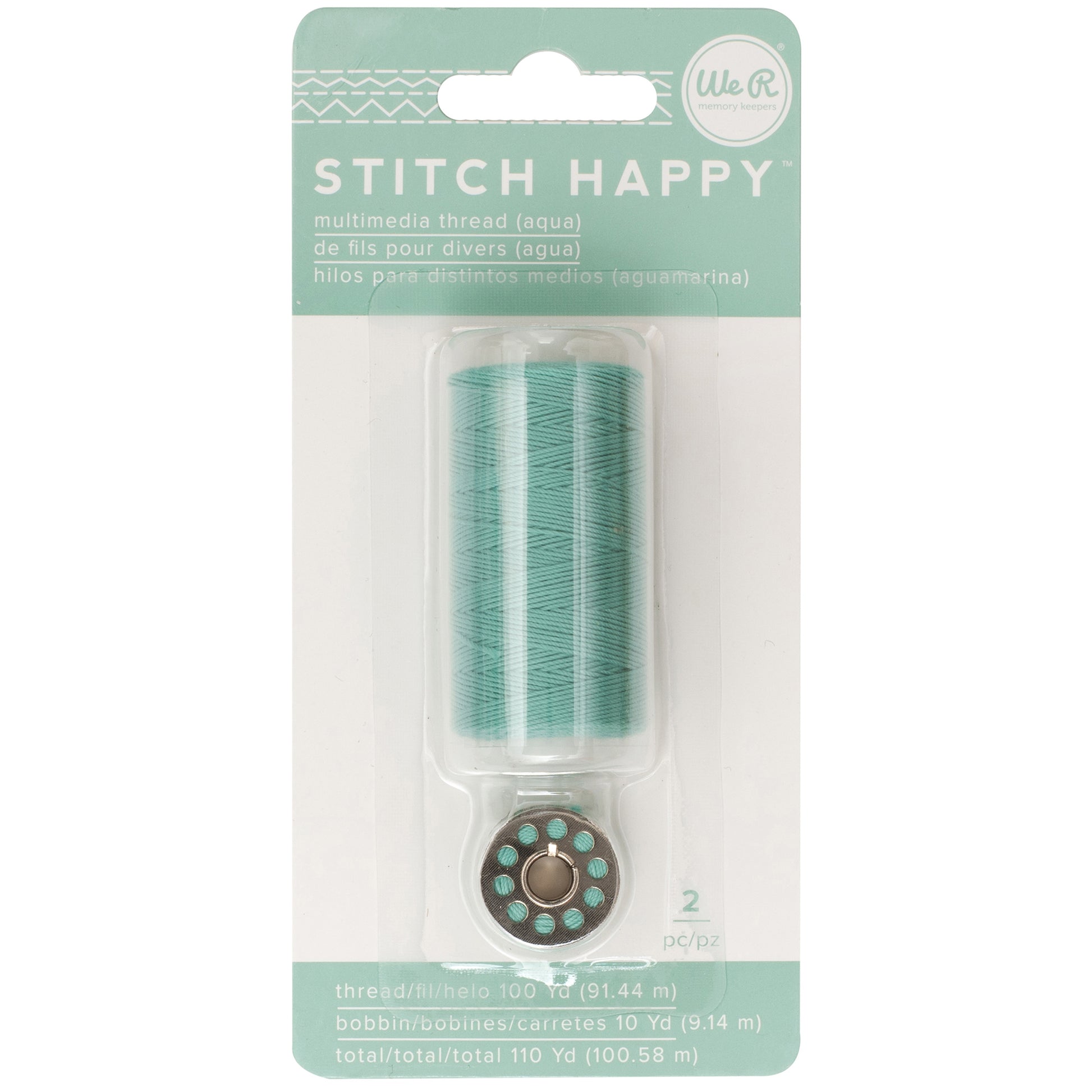 We R Stitch Happy Thread with Bobbin