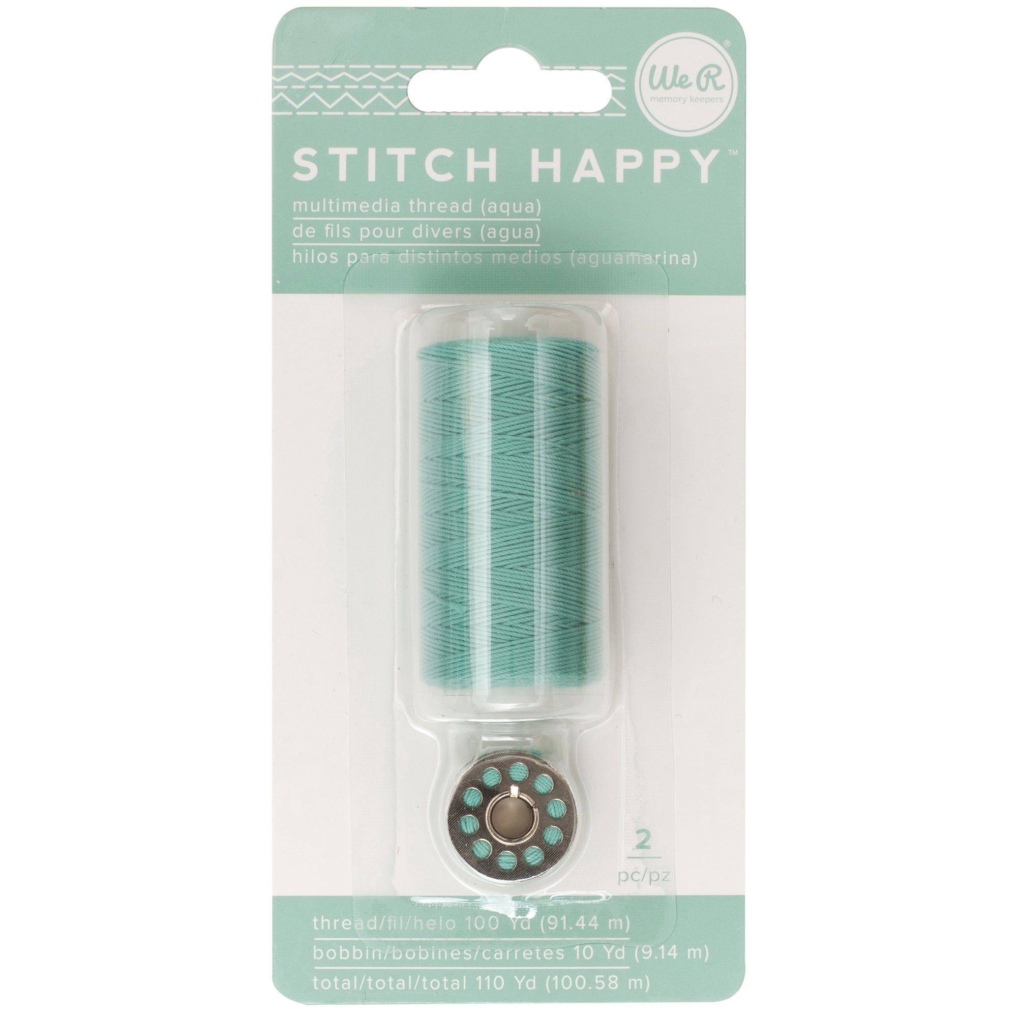 We R Stitch Happy Thread with Bobbin