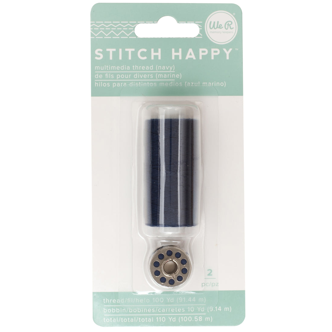 We R Stitch Happy Thread with Bobbin – American Crafts