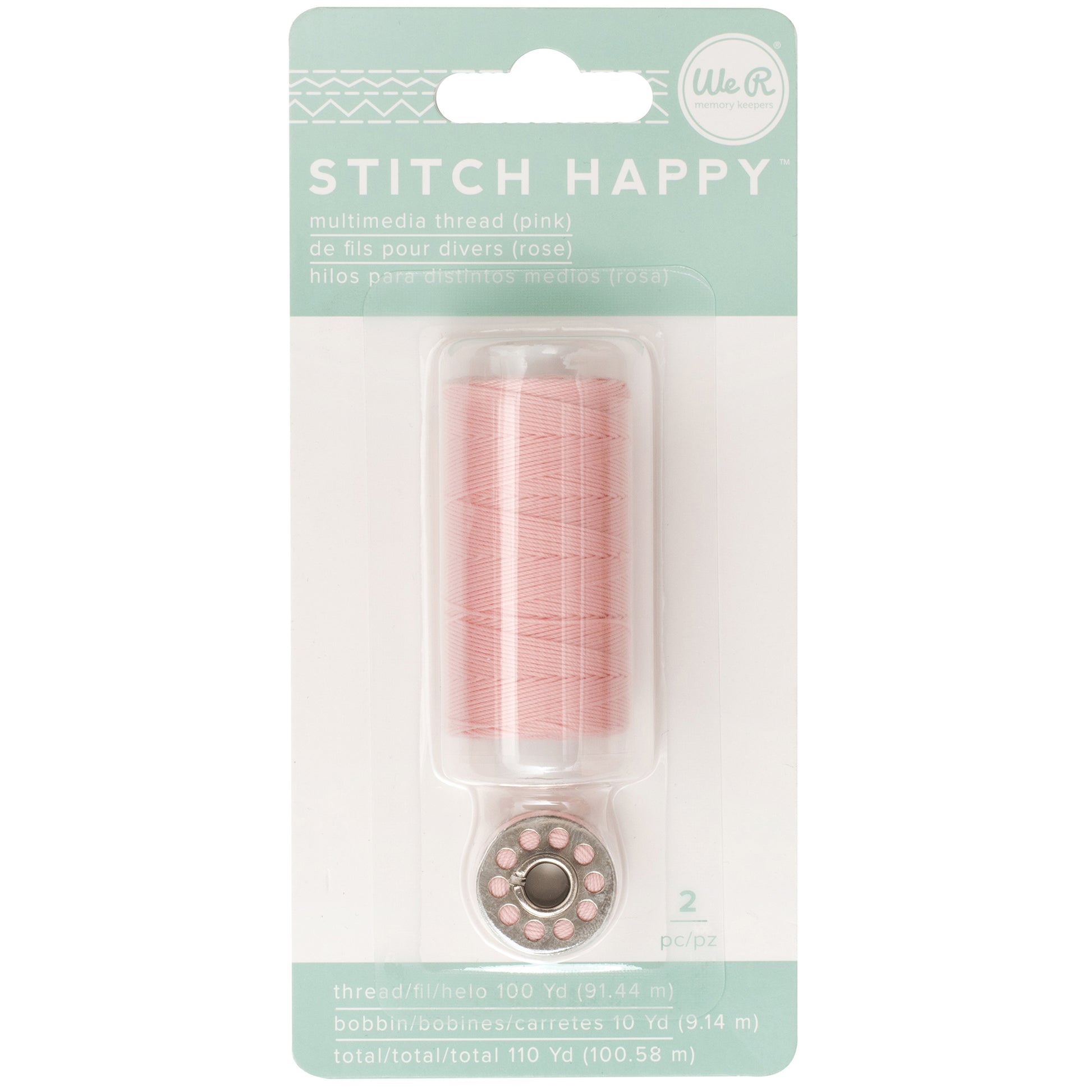 We R Stitch Happy Thread with Bobbin