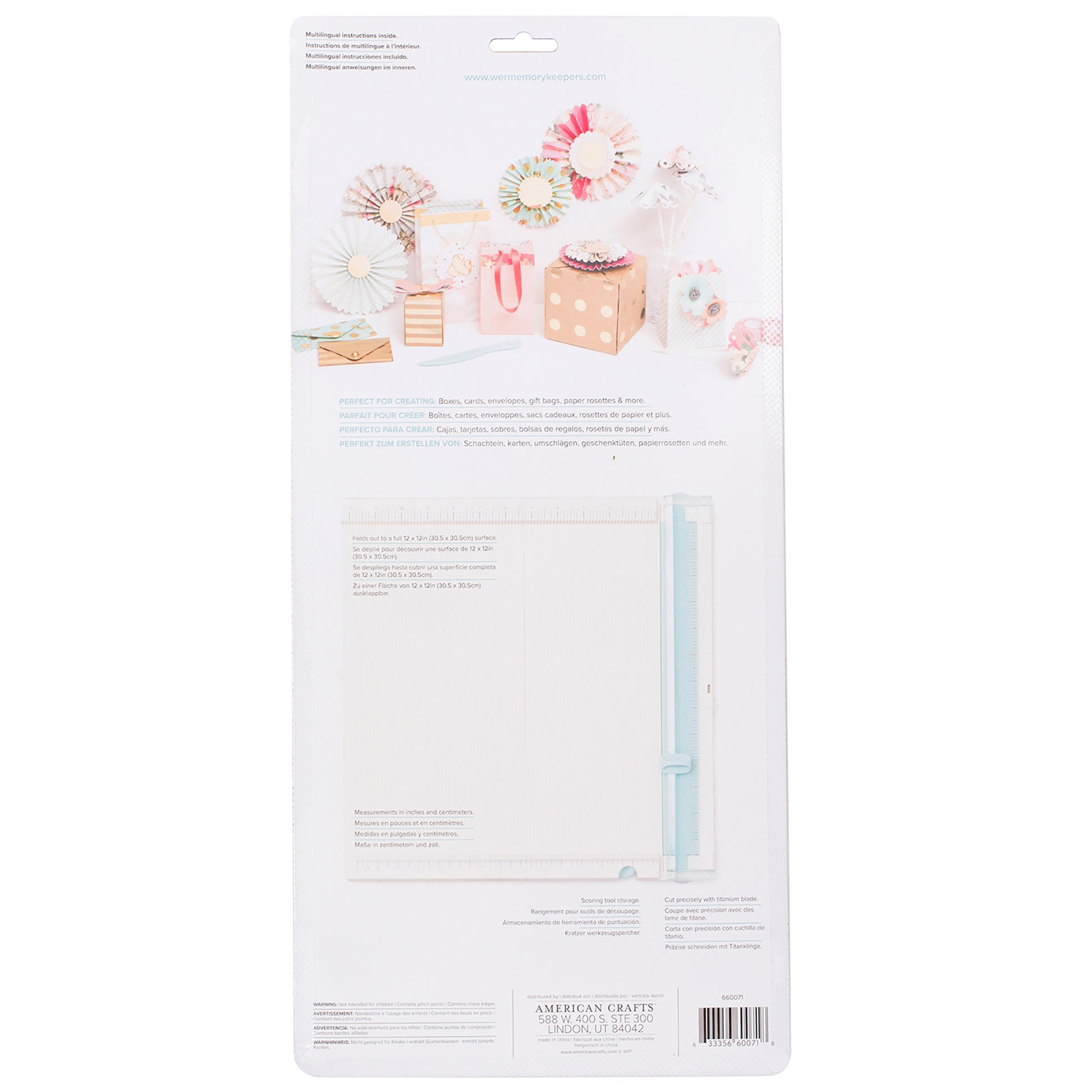 We R Makers Trim & Score Board with One Blade