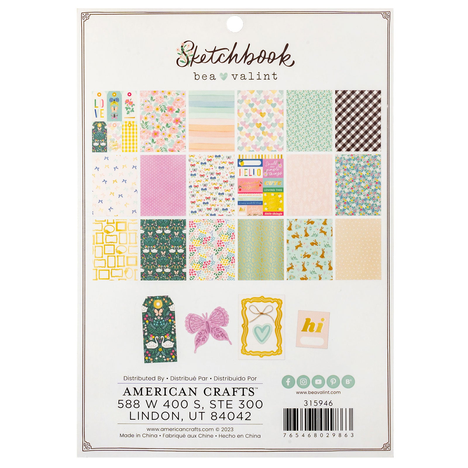 Bea Valint Sketchbook 6x8" Paper Pad