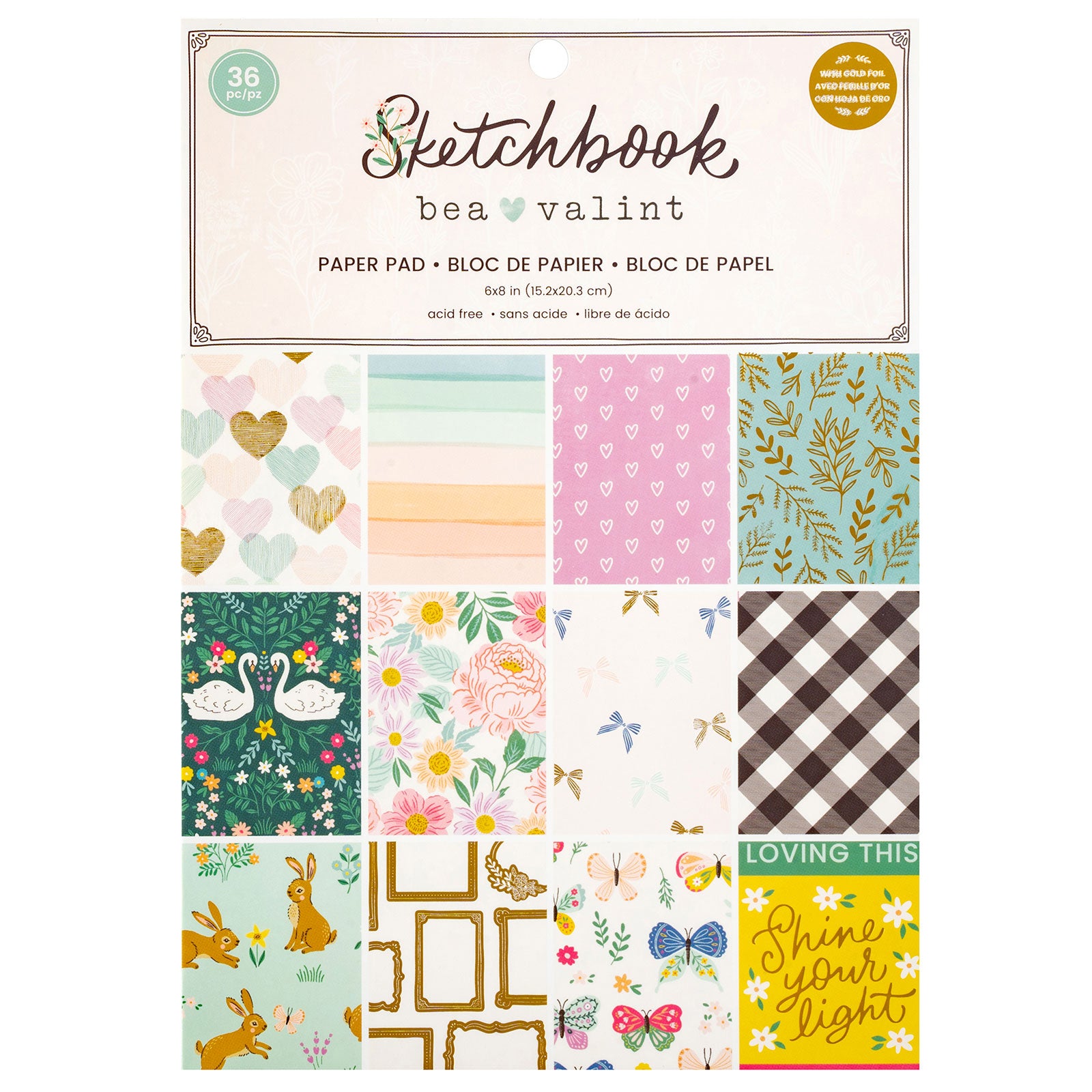 Bea Valint Sketchbook 6x8" Paper Pad