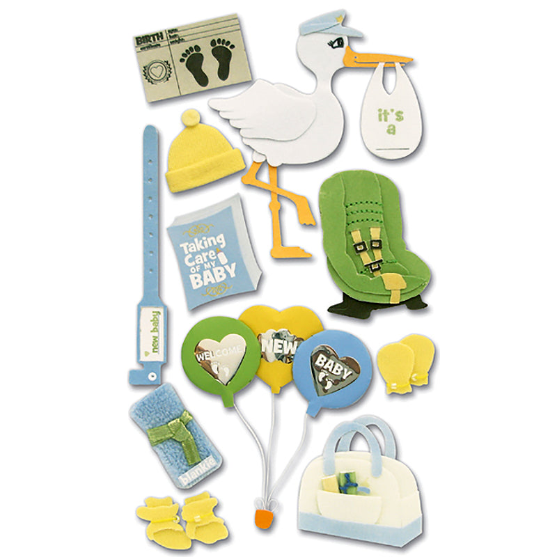 Doctor Jolee's Boutique Le Grande Dimensional Sticker Set