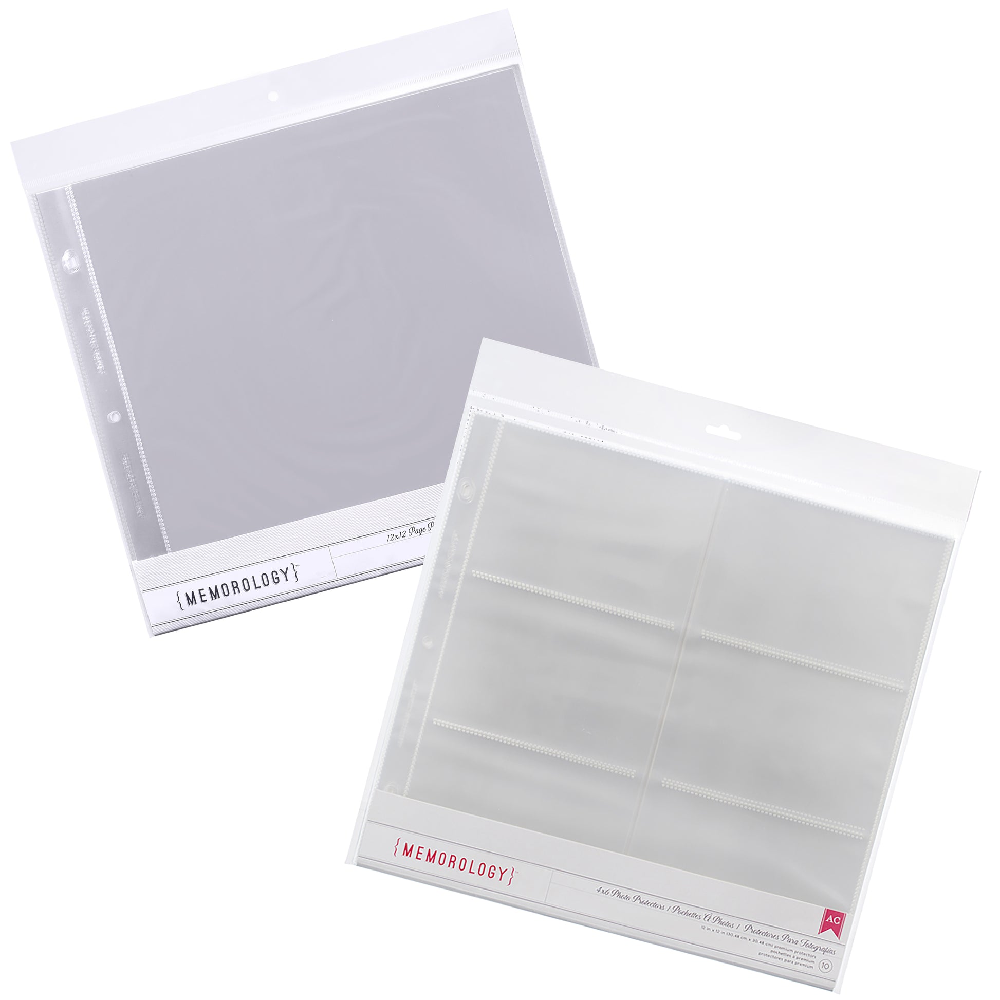 American Crafts 12x12" Page Protectors - Available in a Variety of Styles