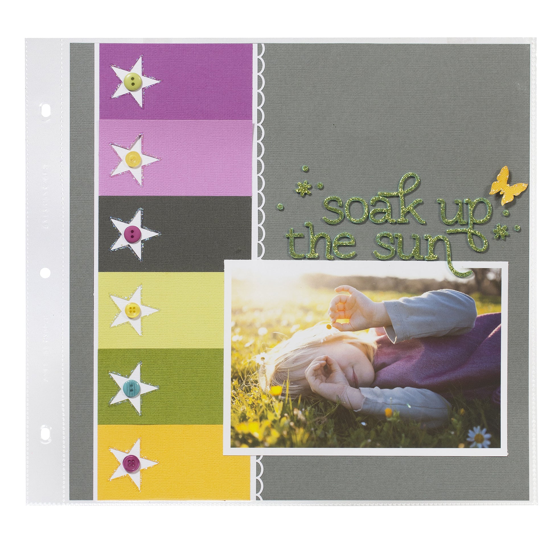 American Crafts 12x12" Page Protectors - Available in a Variety of Styles