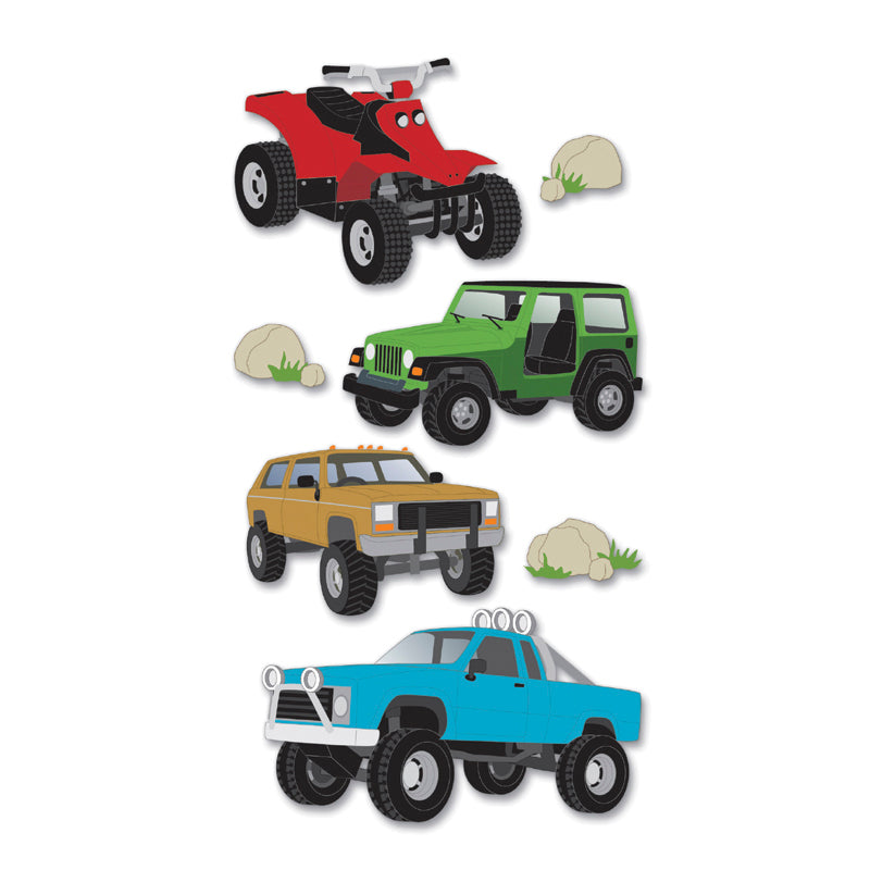Off Roading Jolee's Boutique Le Grande Dimensional Sticker Set