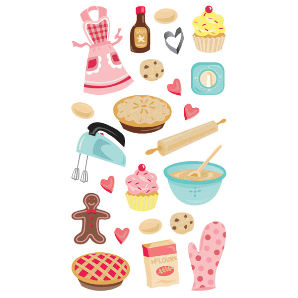 Sticko Stickers - Baking Glitter