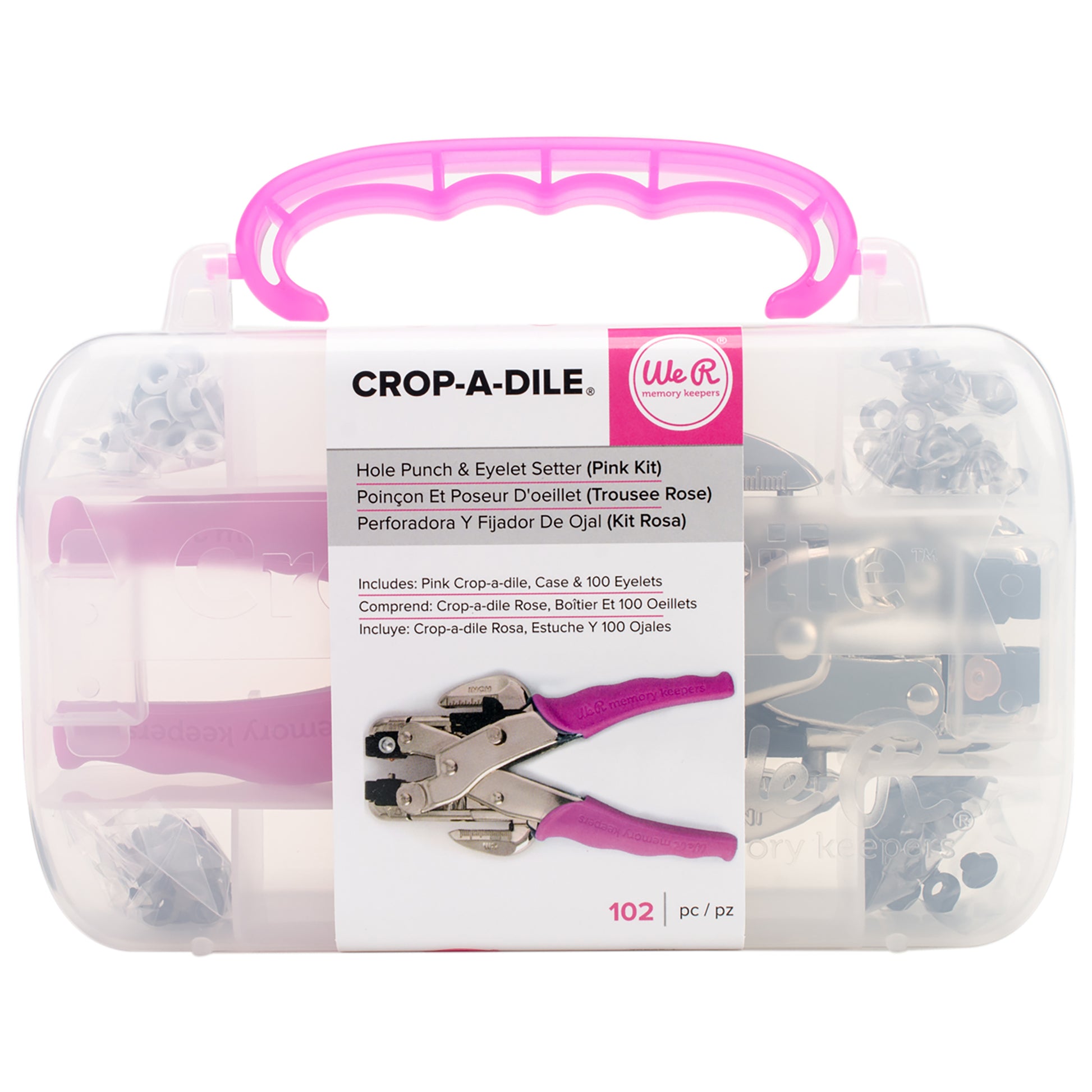 We R Makers Crop-A-Dile Hole Punch & Eyelet Setter Kit