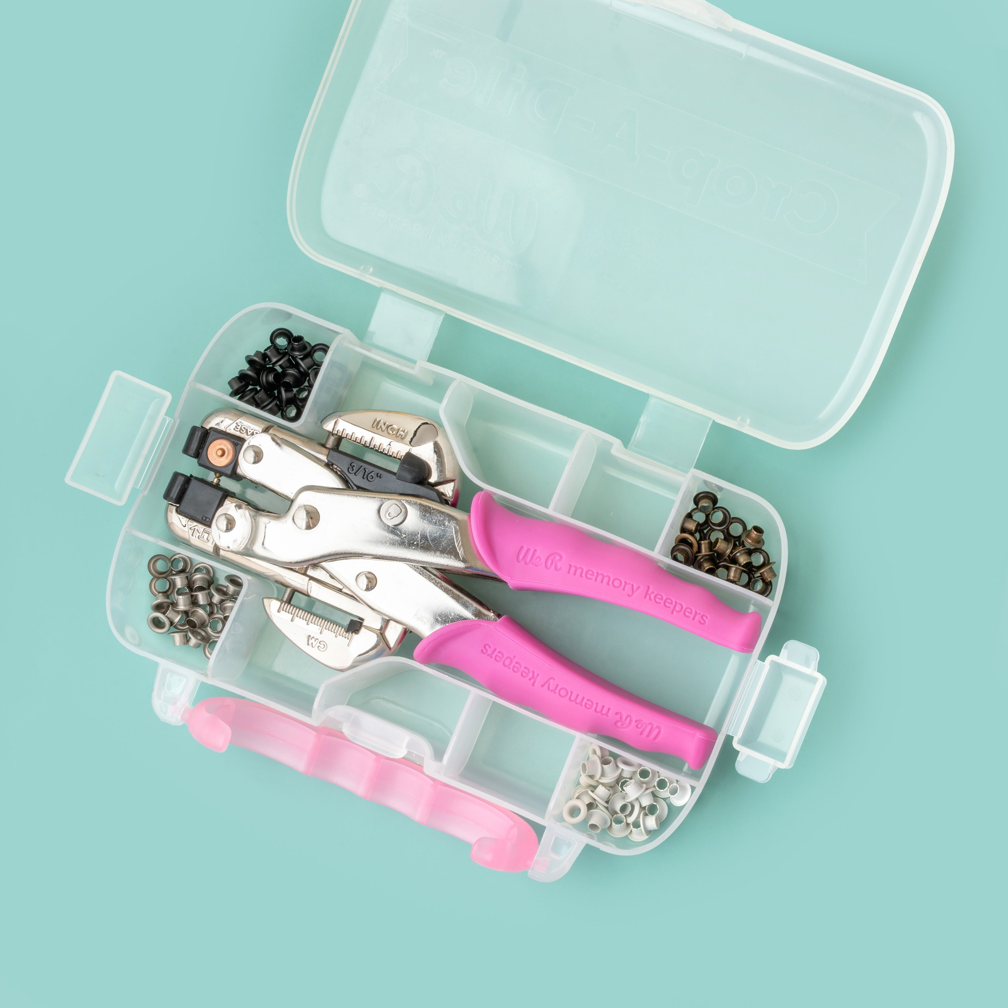 We R Makers Crop-A-Dile Hole Punch & Eyelet Setter Kit