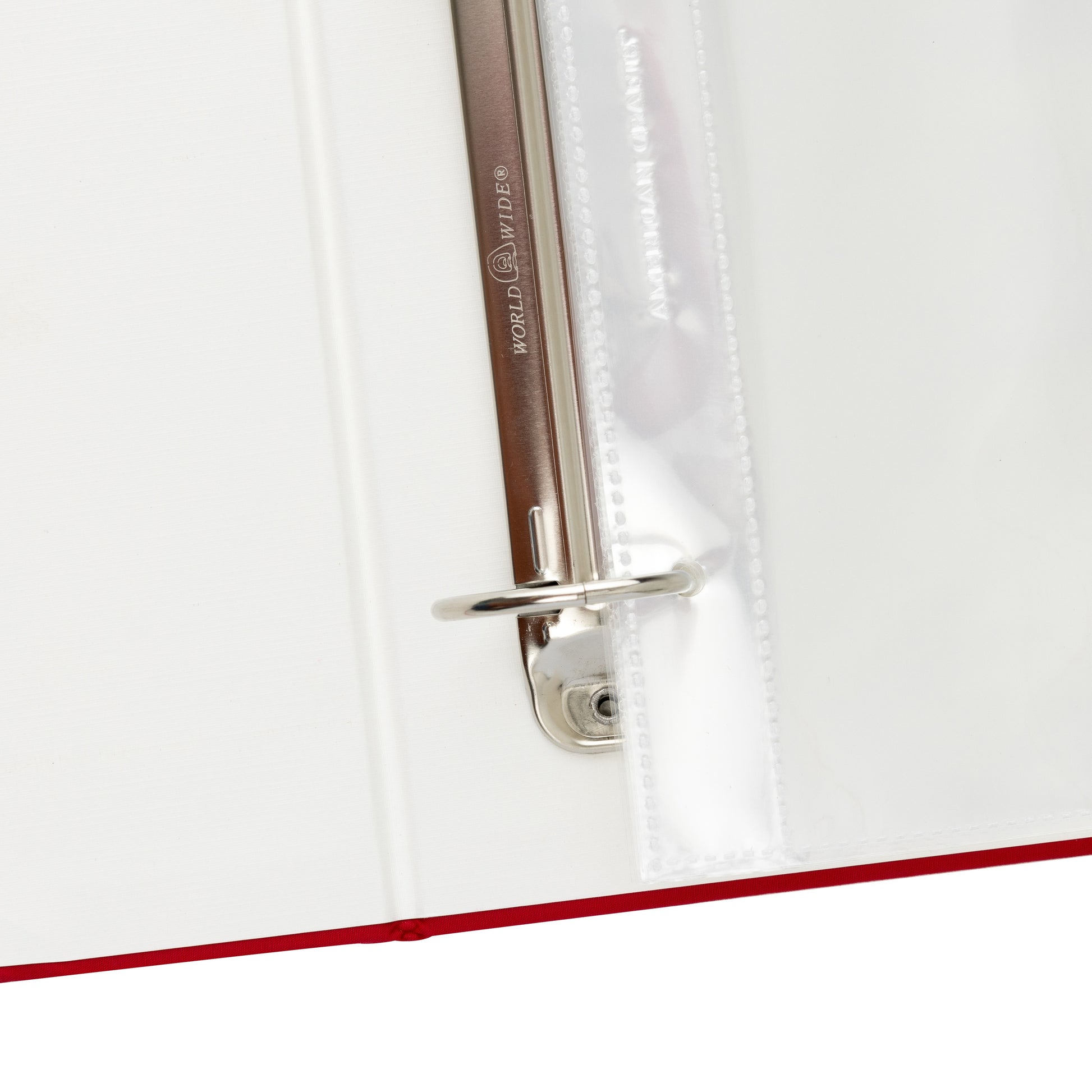 American Crafts 12x12" D-Ring Cloth Album with Window - Available in Multiple Styles