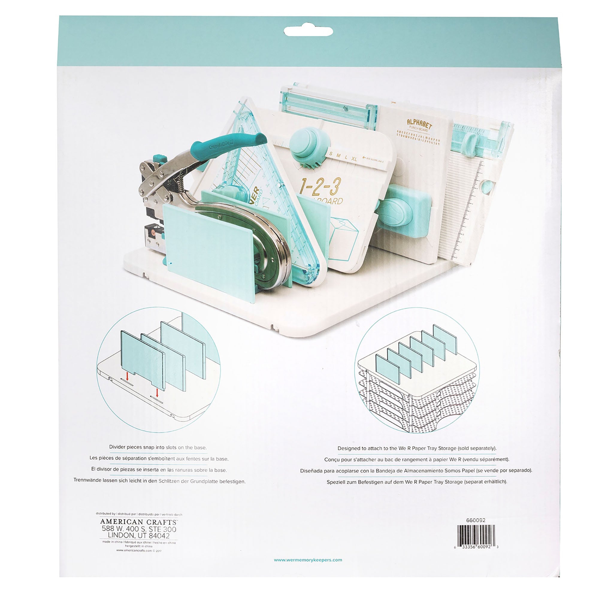 We R Makers Punch Board Storage Tray Organizer