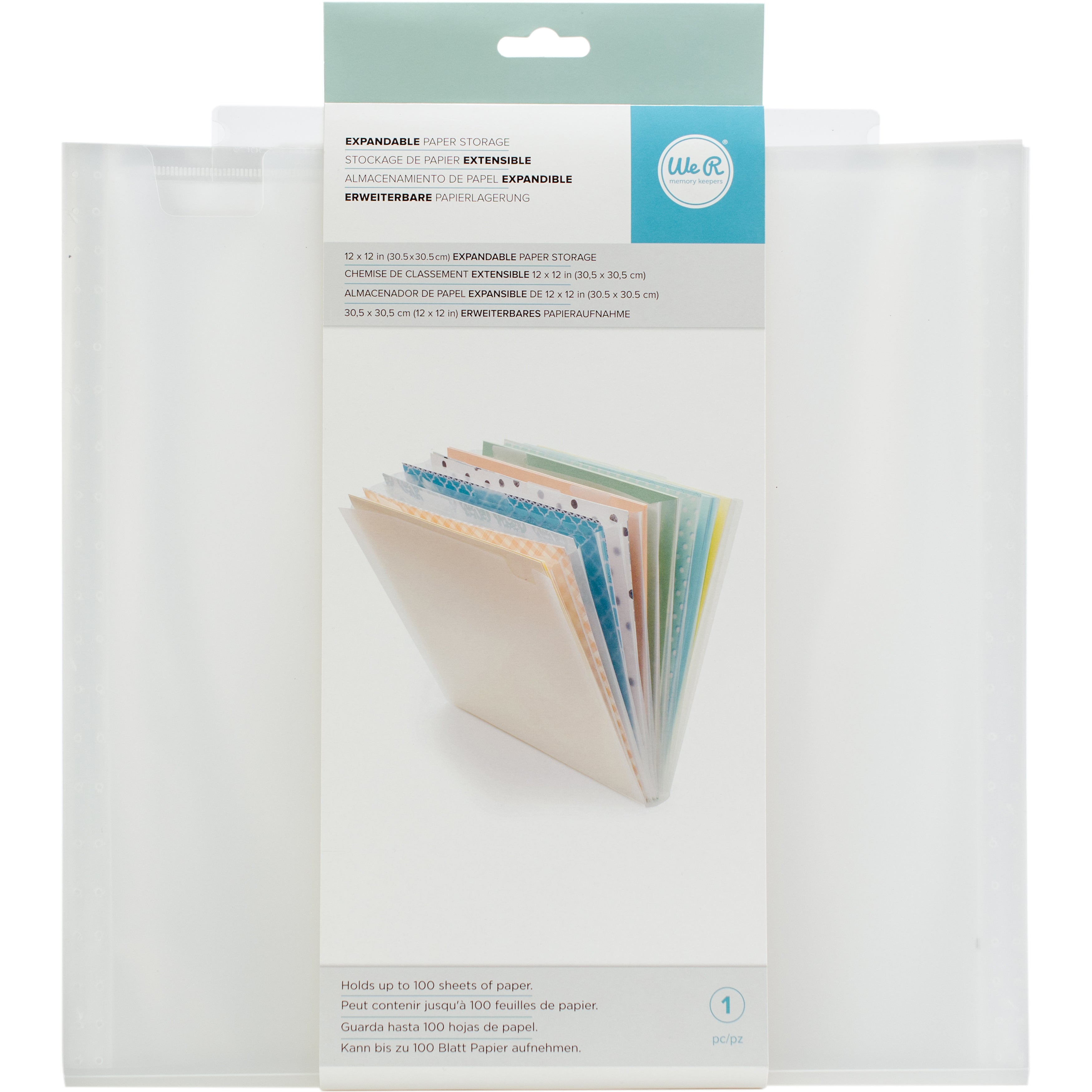 We R Expandable Paper Storage File for 12x12" Paper