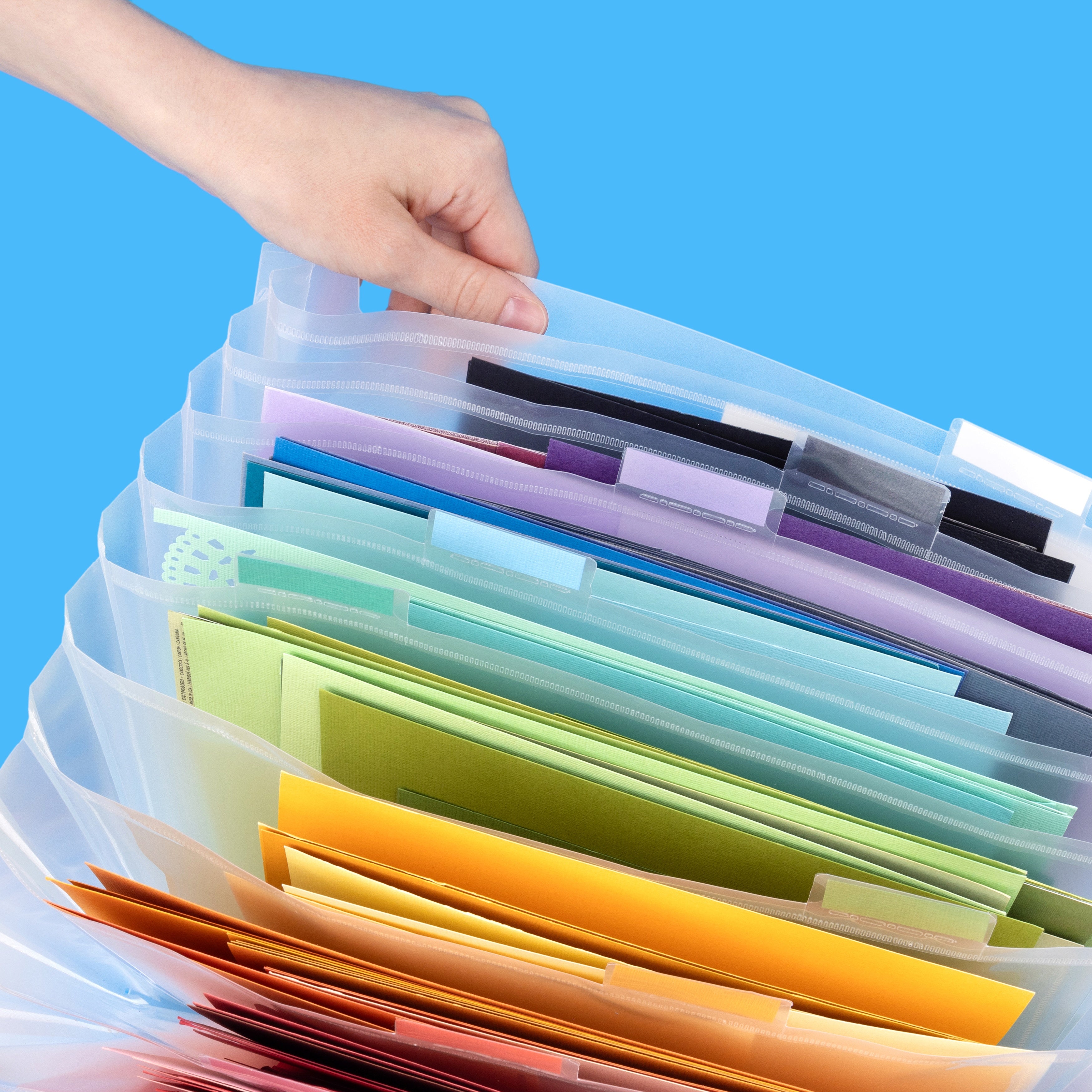 We R Expandable Paper Storage File for 12x12" Paper