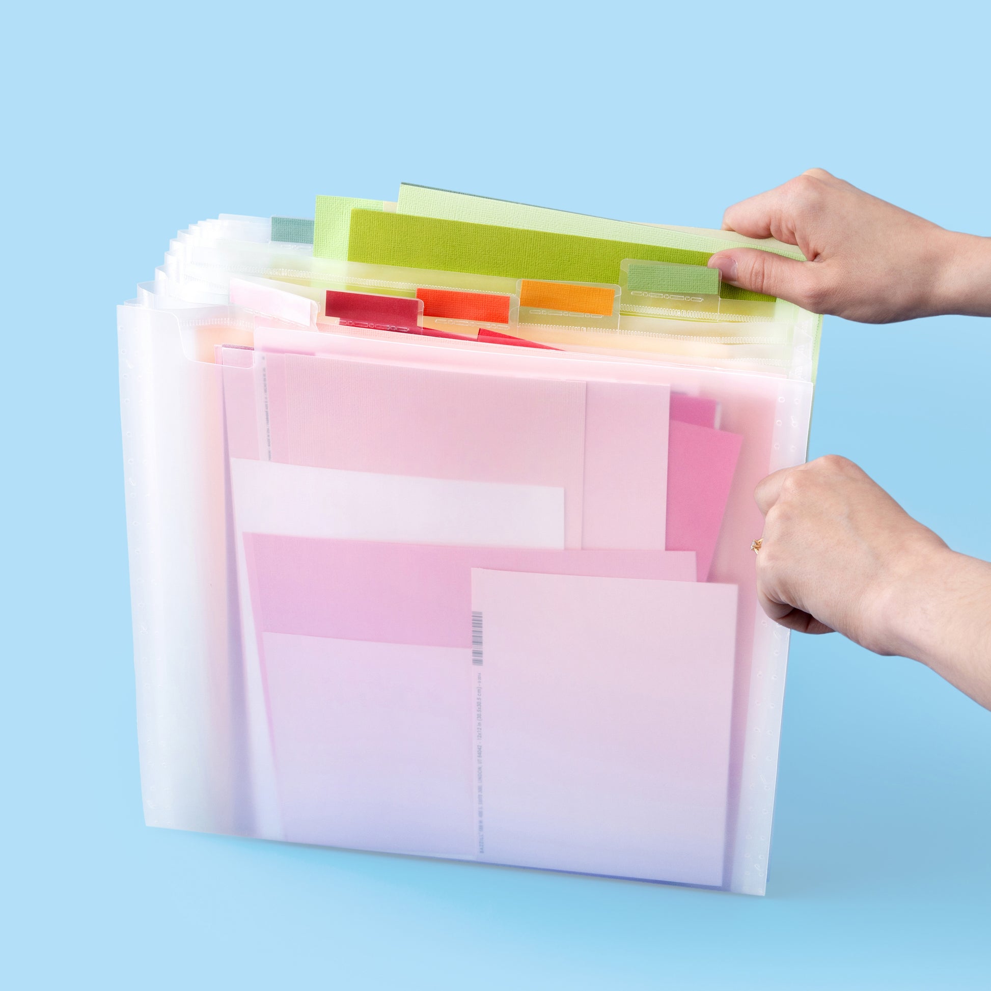 We R Expandable Paper Storage File for 12x12" Paper