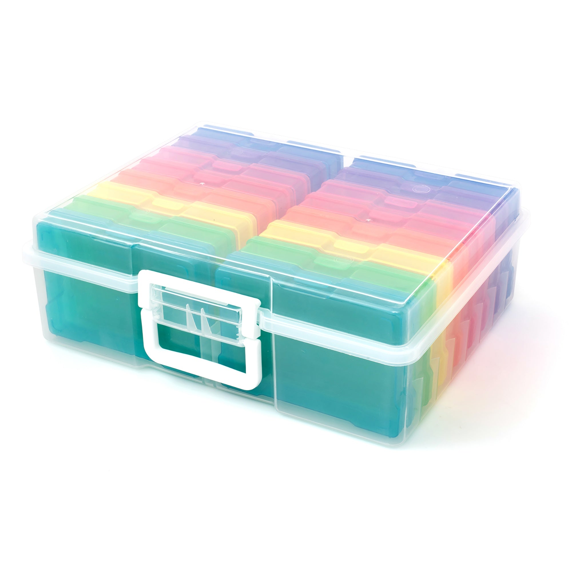 We R Translucent Plastic Storage Organizer with 16 Small Cases