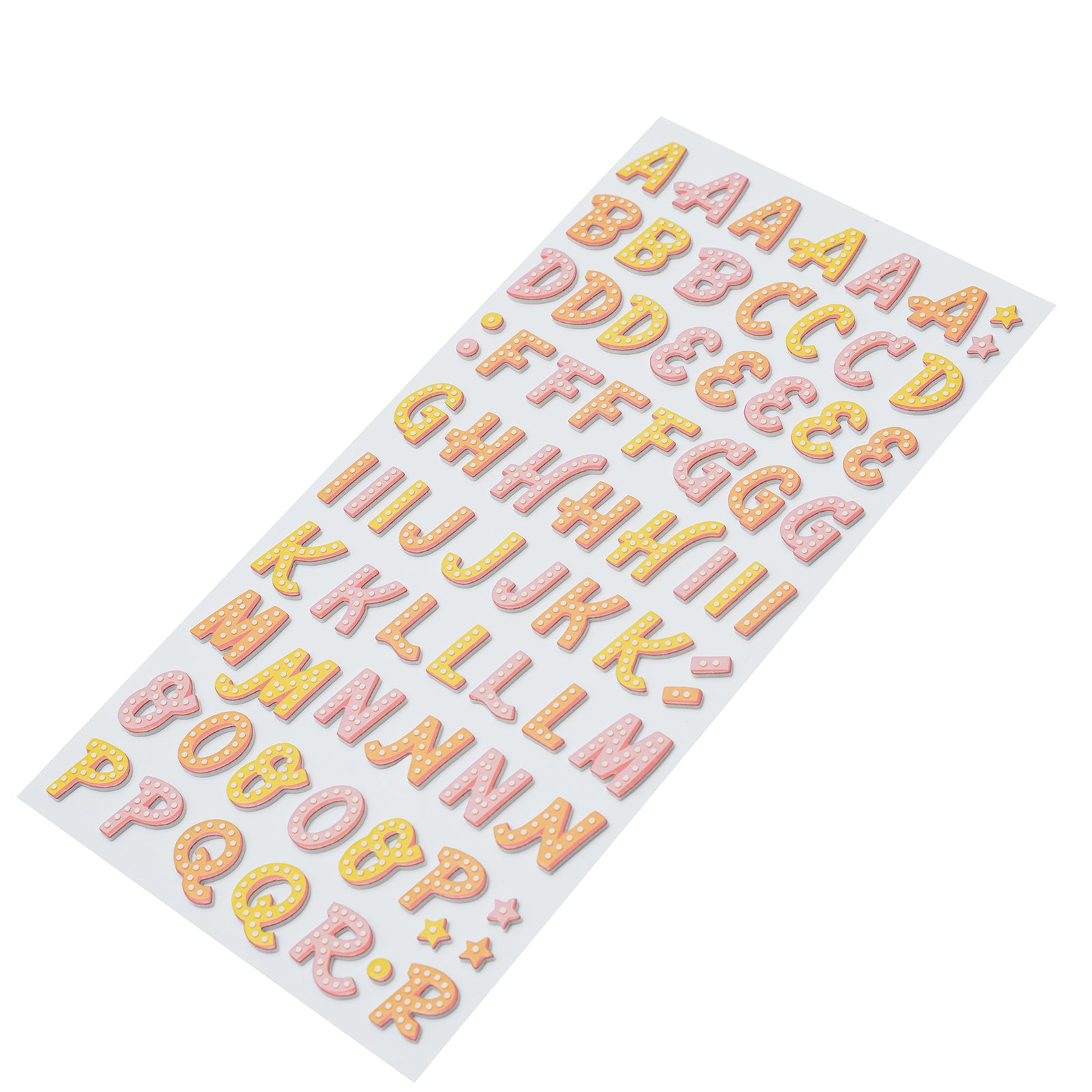 Thickers Obed Marshall Fantastico Enjoy Alphabet Stickers - 180pcs