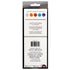 Back of packaging for American Crafts Vicki Boutin Hidden Gems Cosmic Watercolor Set - 6 Piece